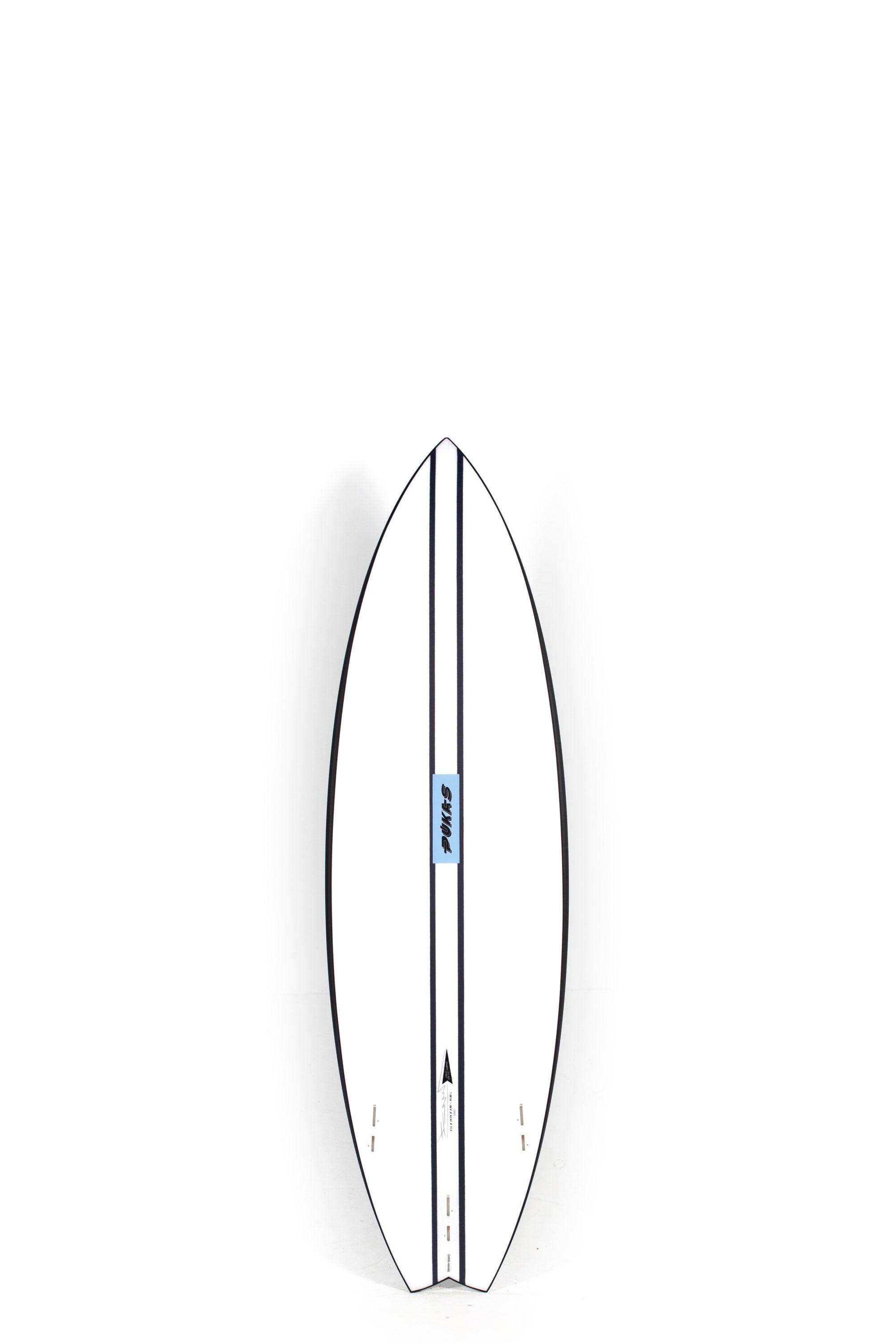Black Pukas Beachy Mood Surfboard size 5'11" in Inncarbon Technology at Happylifeshops - 2
