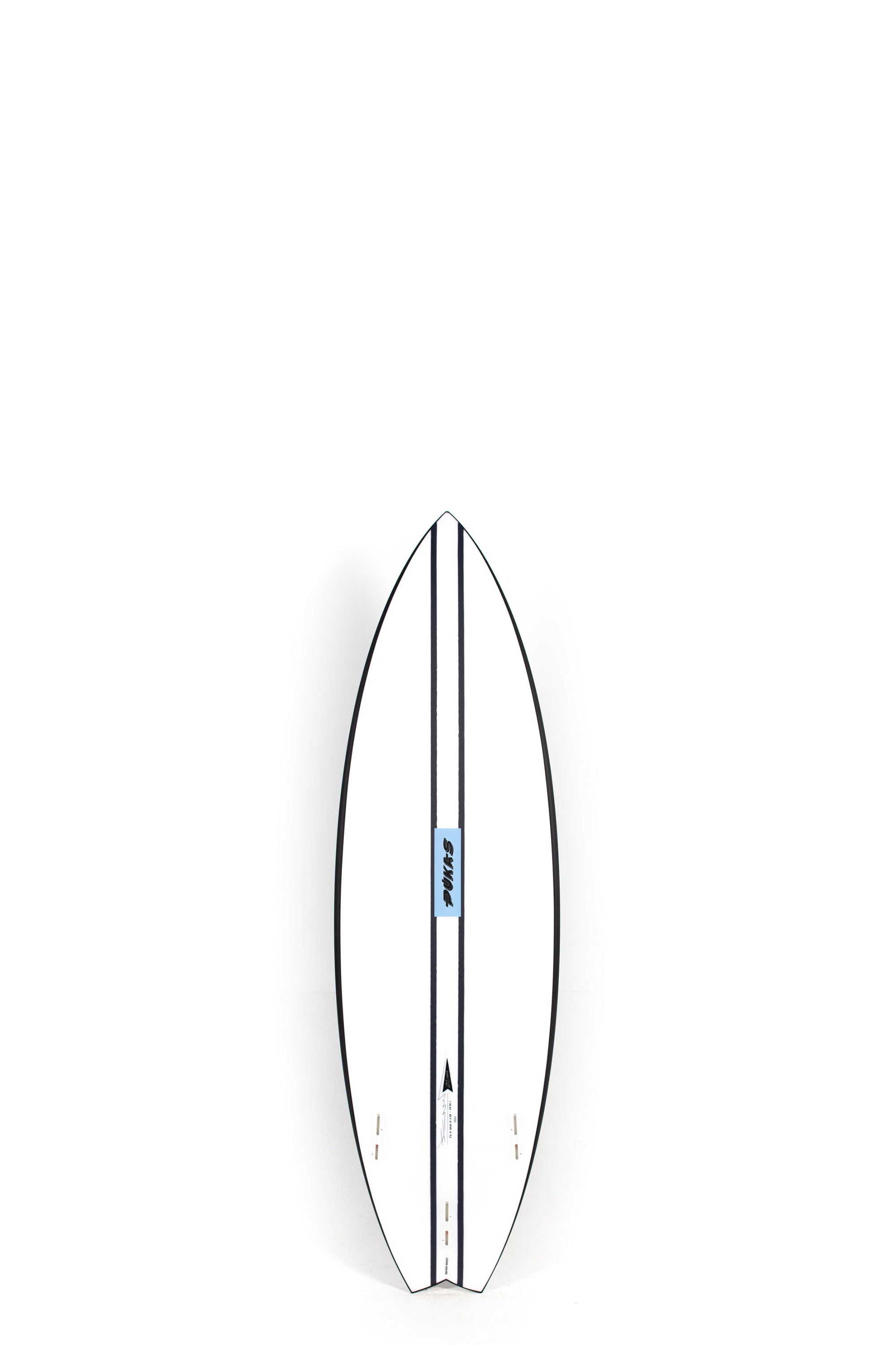 Black Pukas Beachy Mood Surfboard Size 5'6" in Inncarbon Technology at Happylifeshops - 2