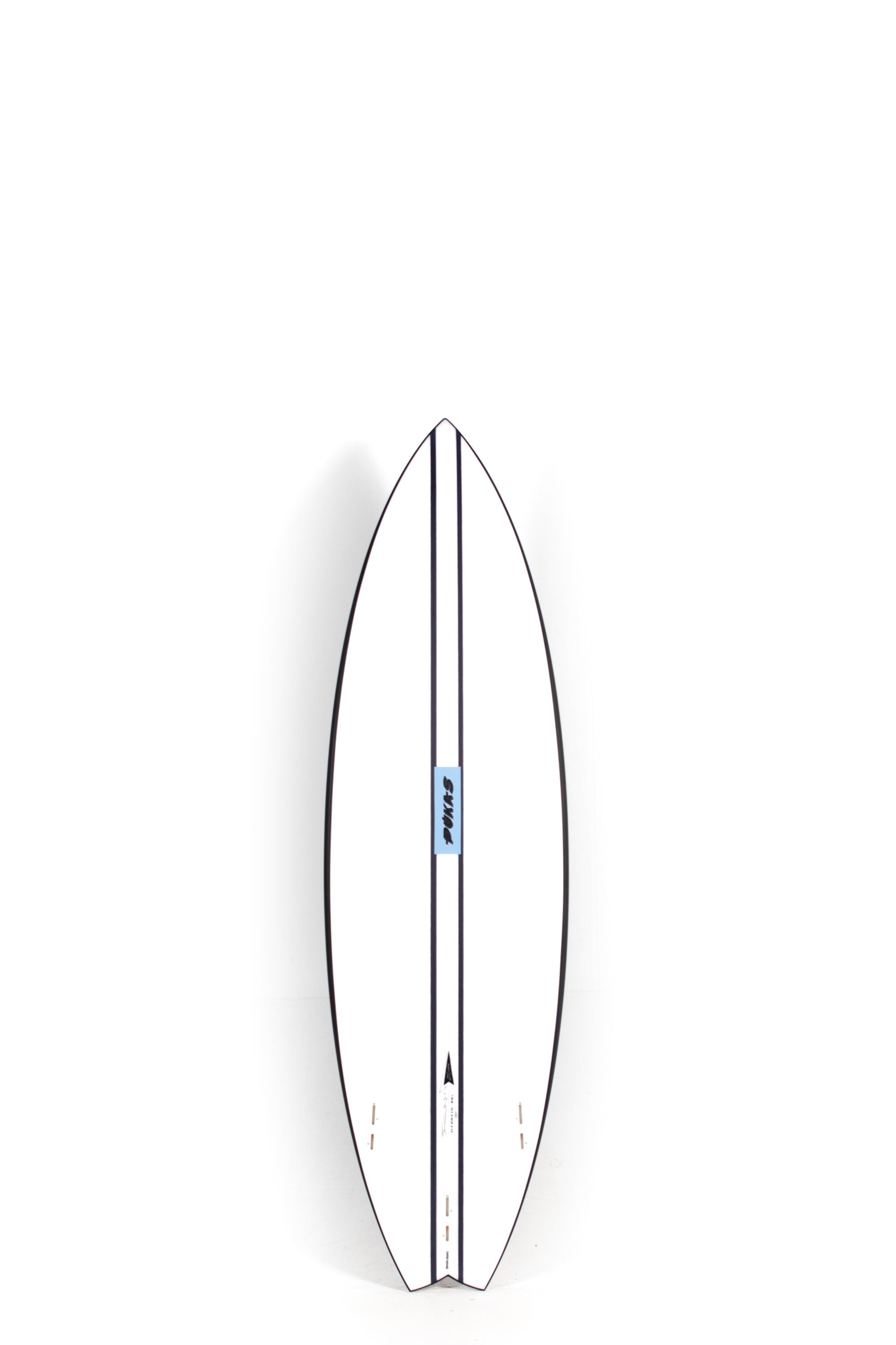 Black Pukas Beachy Mood Surfboard size 6'2" in Inncarbon Technology at Happylifeshops - 2