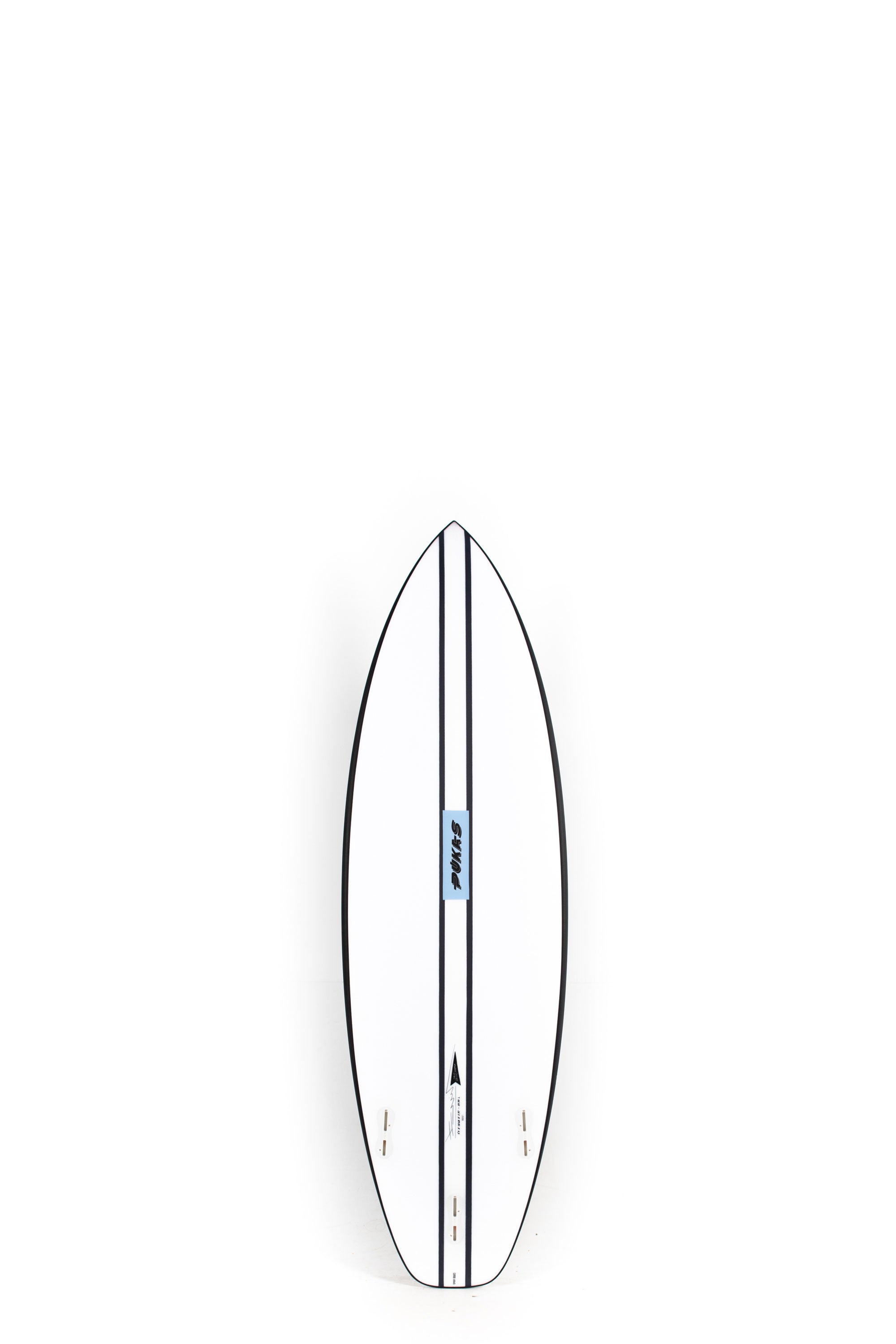 Black Pukas Surfboard Easy Mood in INNCARBON technology size 5'5" at Happylifeshops-2