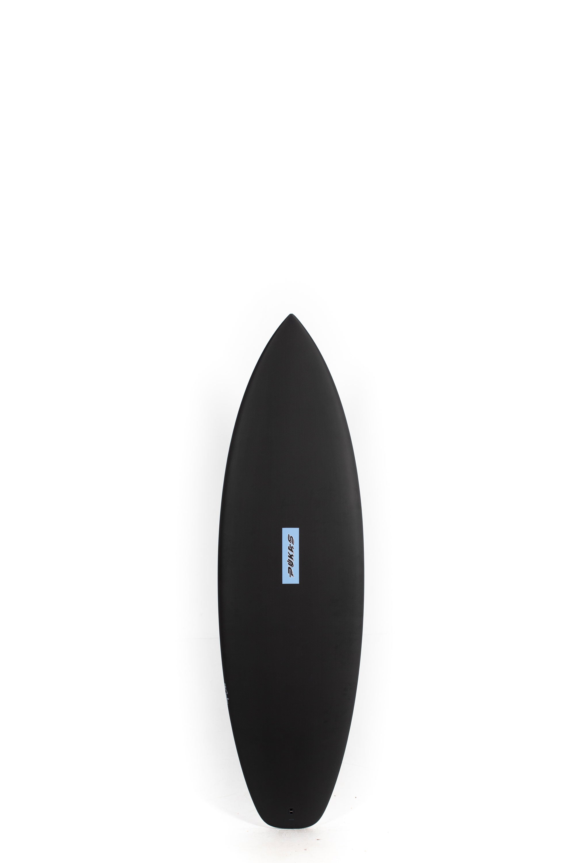 Black Pukas Surfboard Easy Mood size 5'7" at Happylifeshops