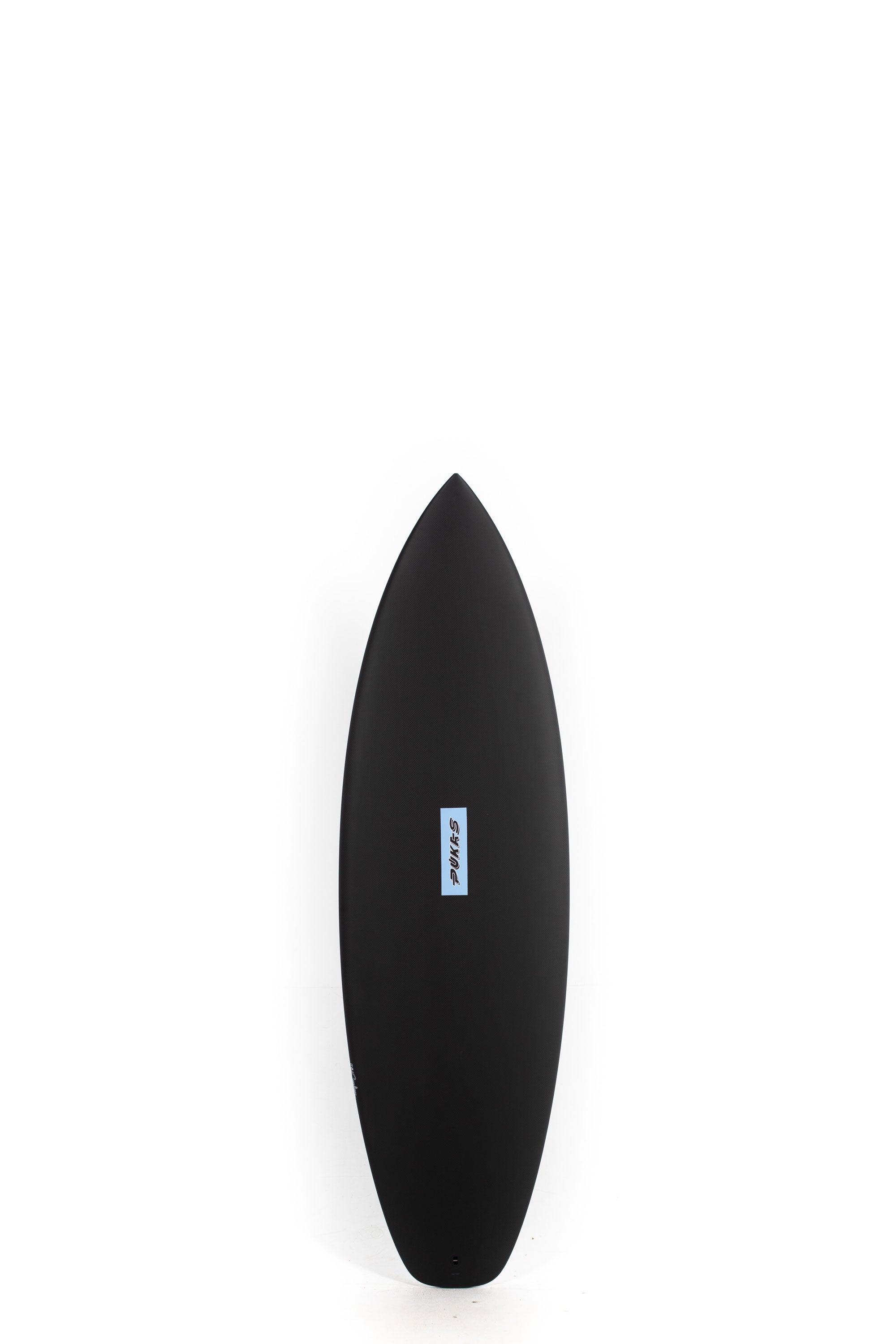 Black Pukas Surfboard Easy Mood size 5'8" at Happylifeshops