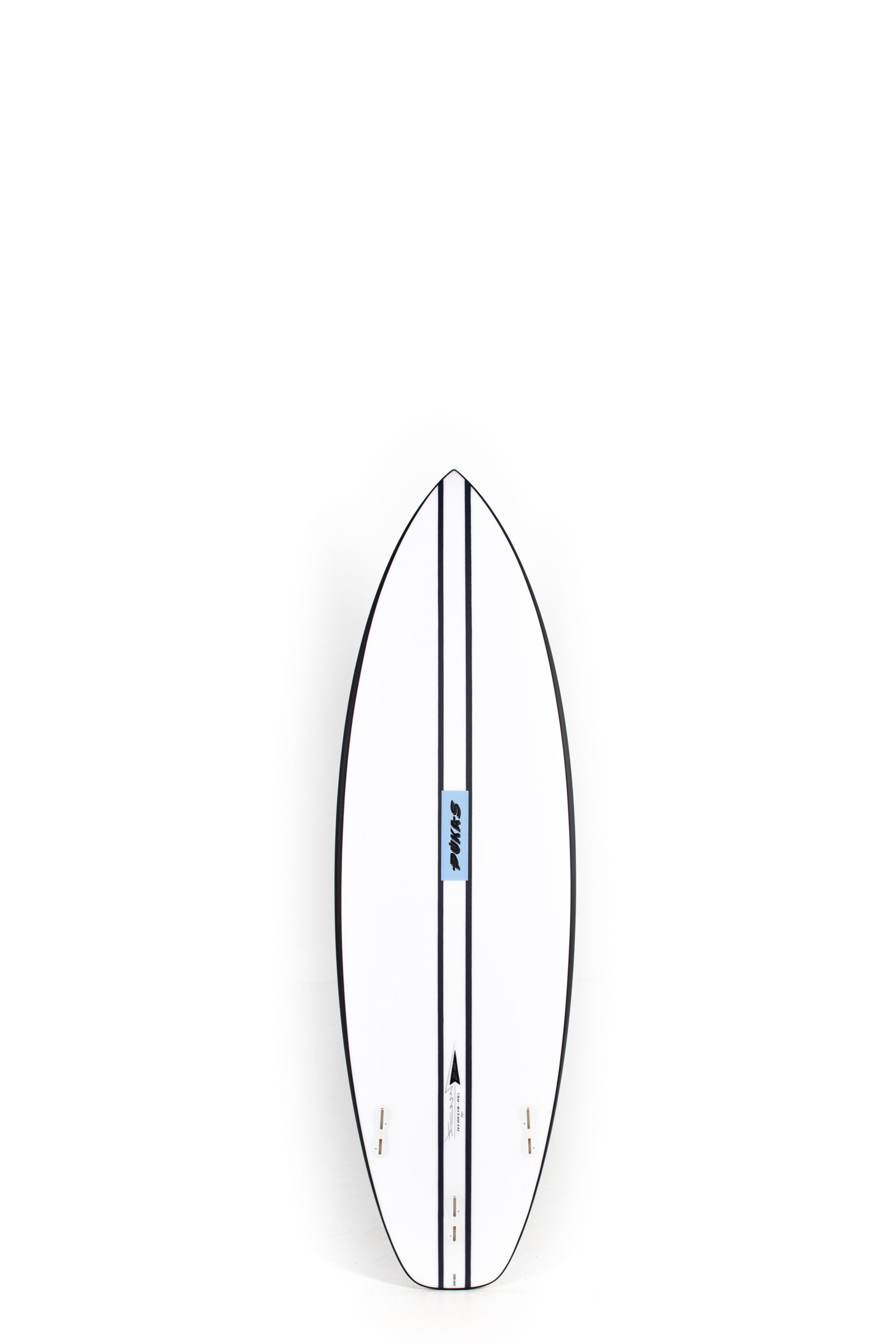 Black Pukas Surfboard Easy Mood size 5'8" at Happylifeshops-2