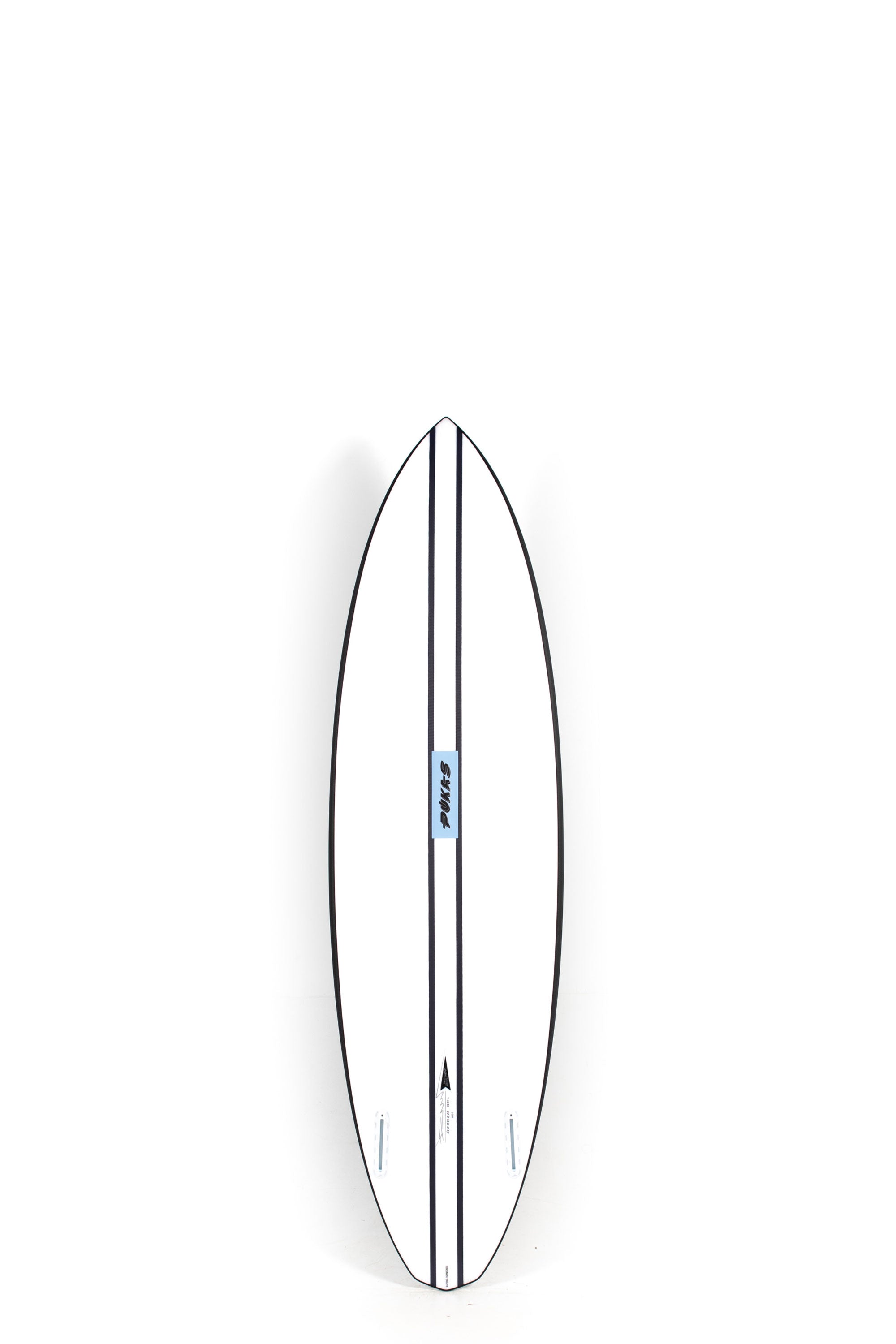 Black Pukas Flying Diamond Surfboard size 6'2" in Inncarbon Technology at Happylifeshops - 2