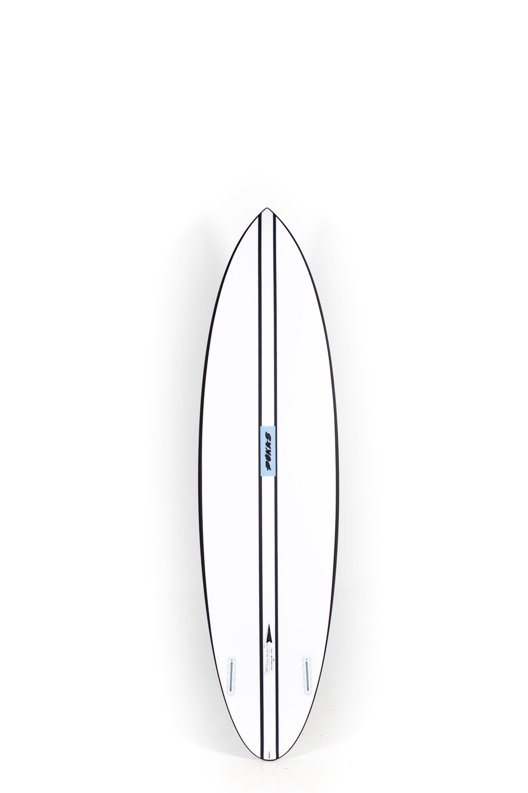 Black Pukas Surfboard Magnetic in Inncarbon technology size 6'10" at Happylifeshops-2
