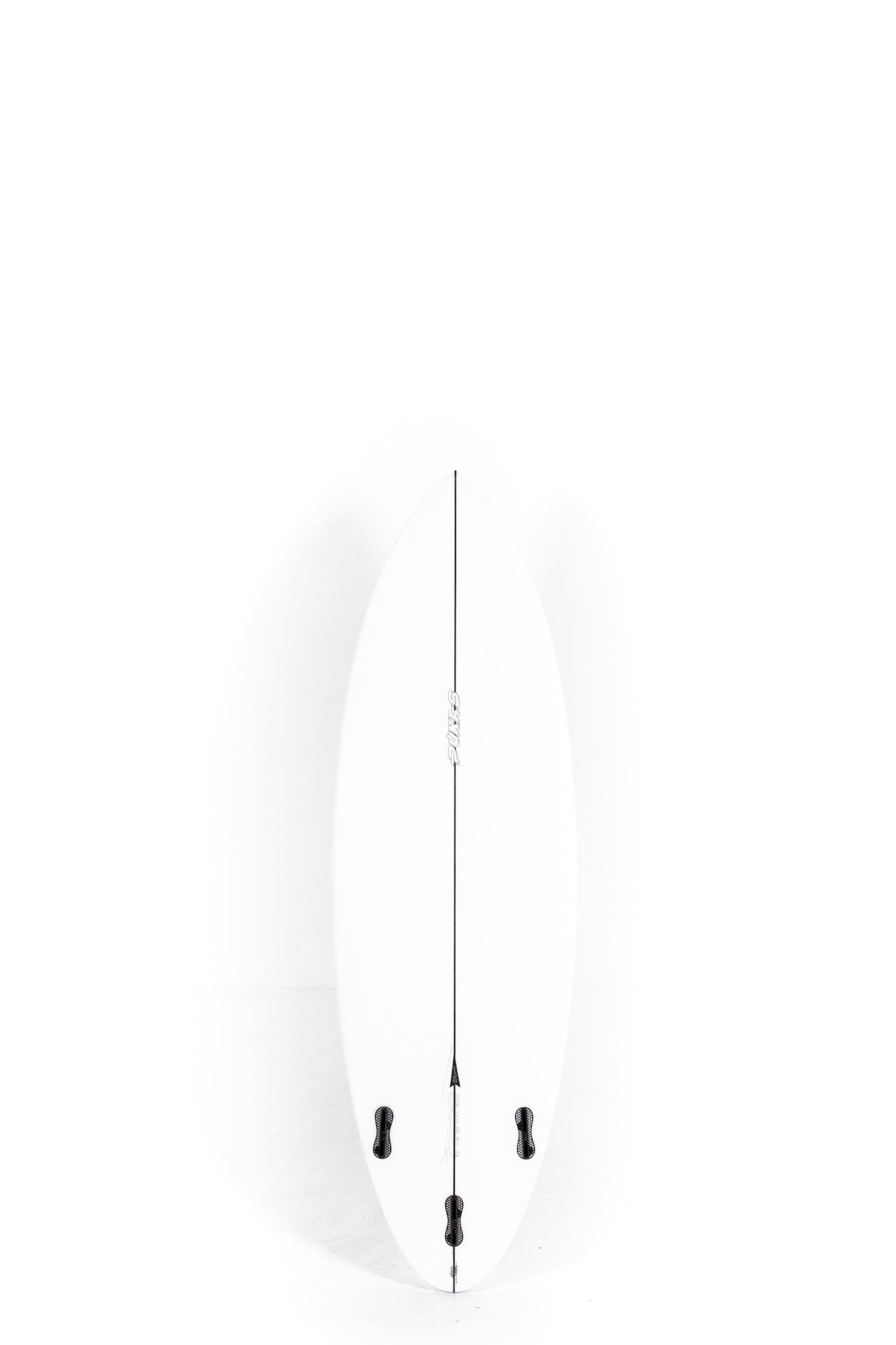 White Pukas Surfboard Space Oddity size 5'8" at Happylifeshops - 2