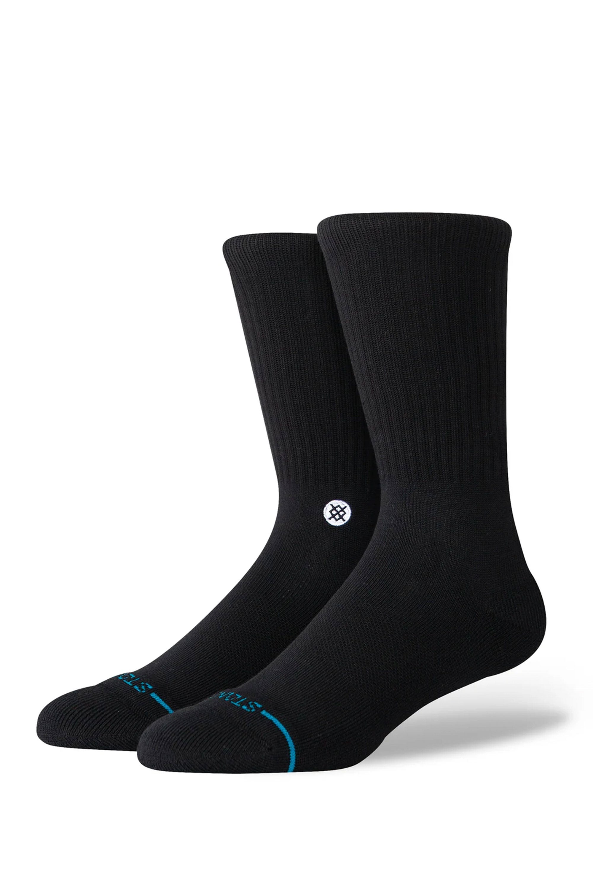 Happylifeshops Socks Stance Icon Black White