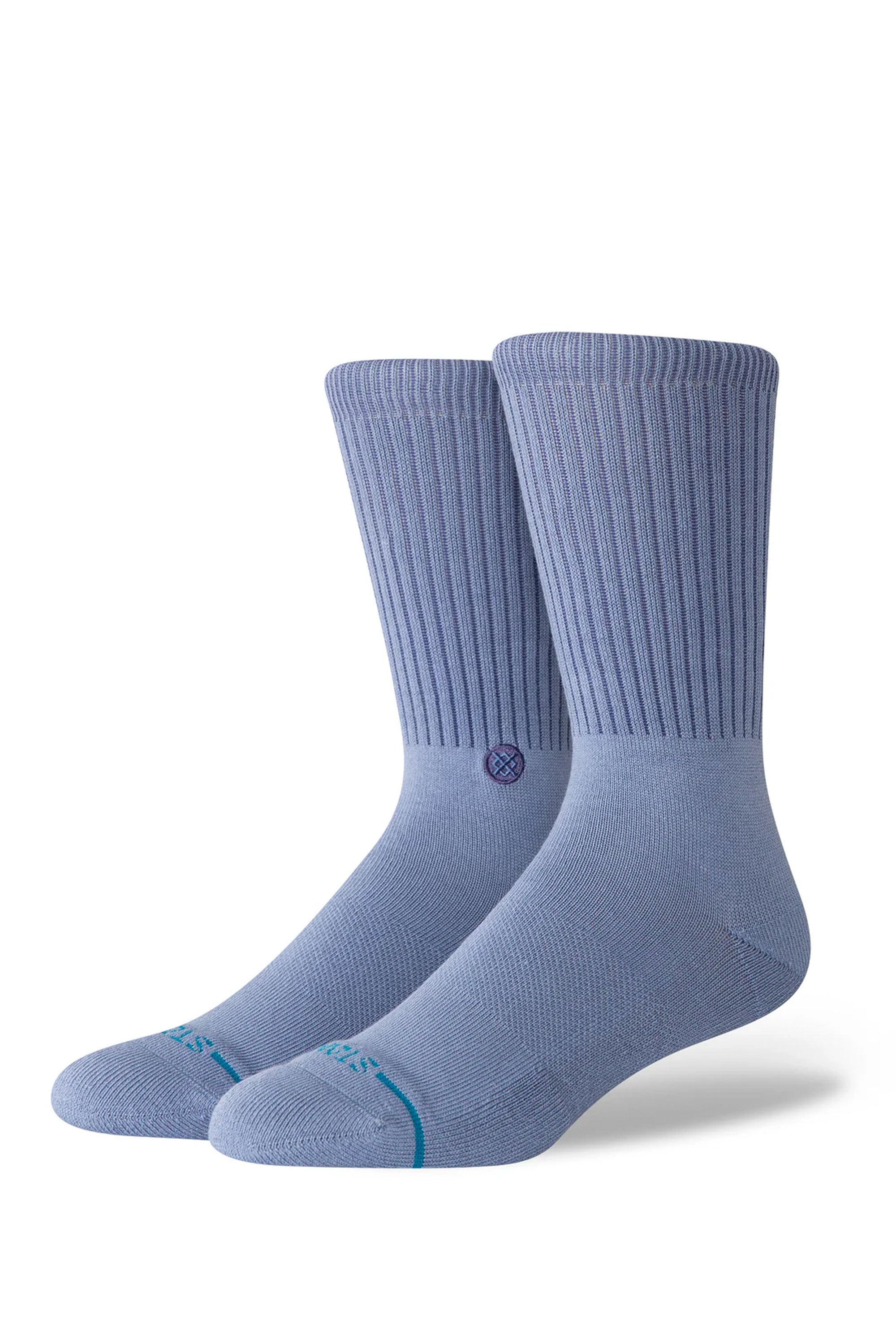 Happylifeshops Socks Stance Icon Pop Crew Stone Blue