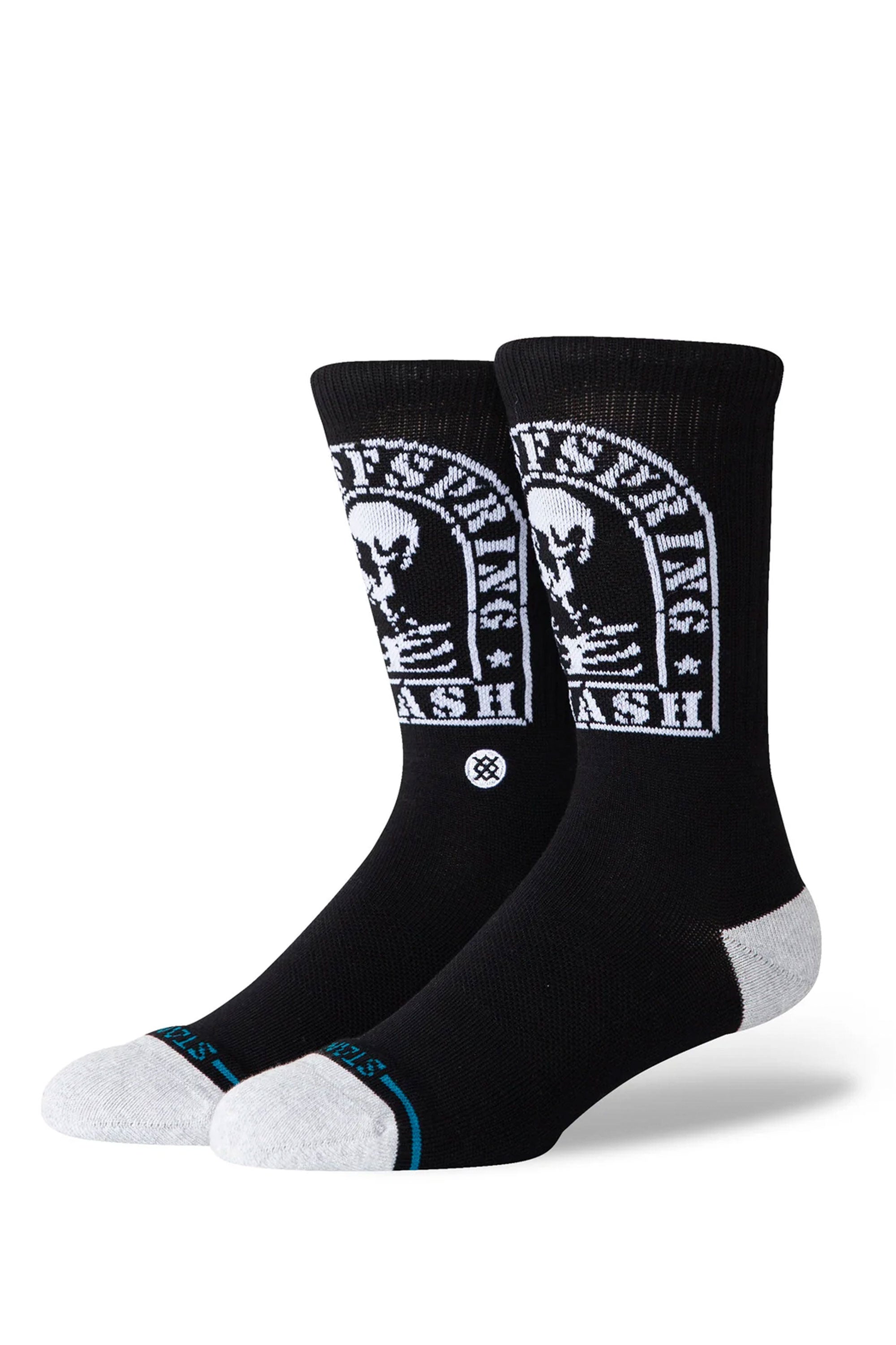 Happylifeshops Socks Stance Smashed Crew Black