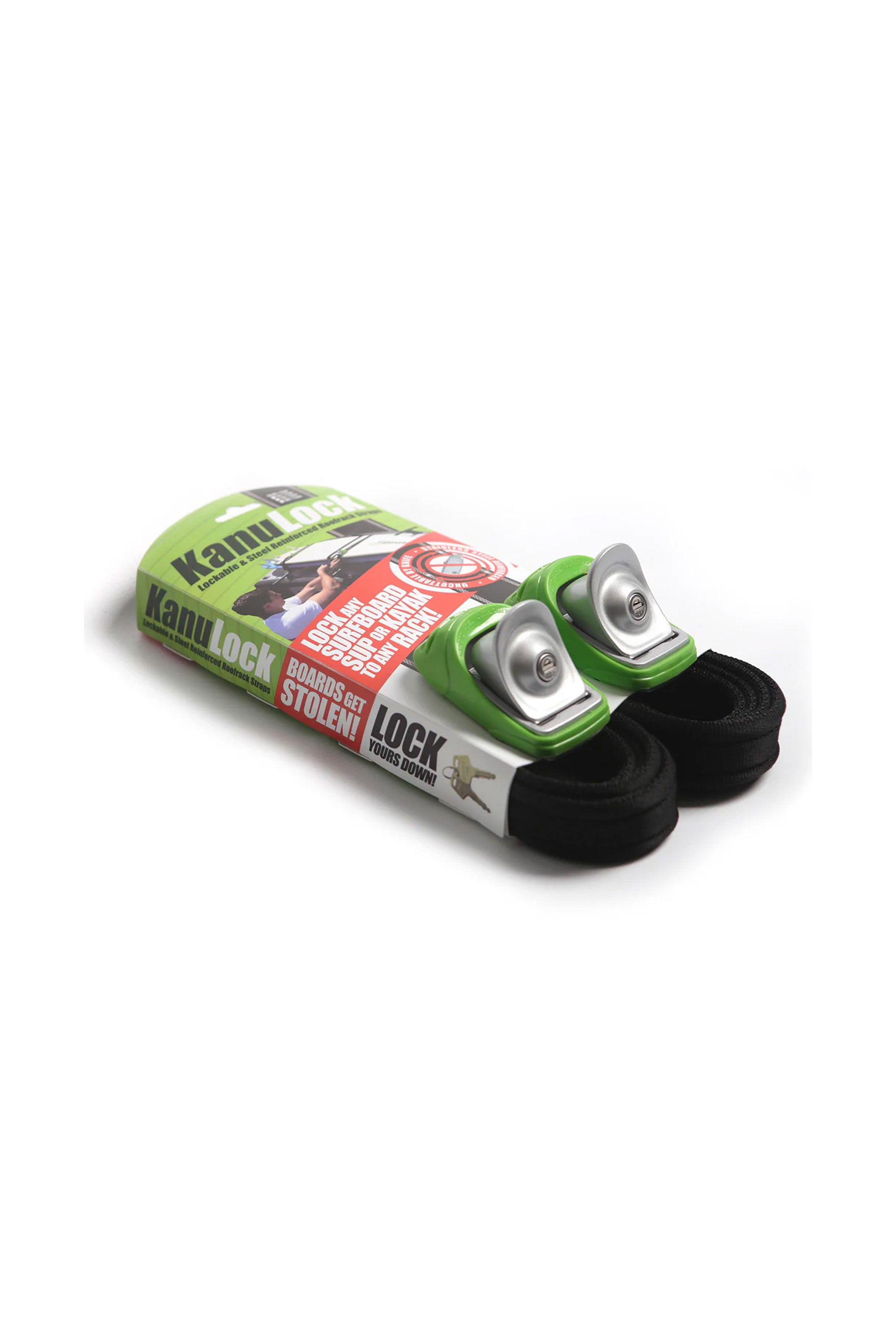 Happylifeshops KanuLock 2.5 m / 8 ft Lockable Tie-Down Straps