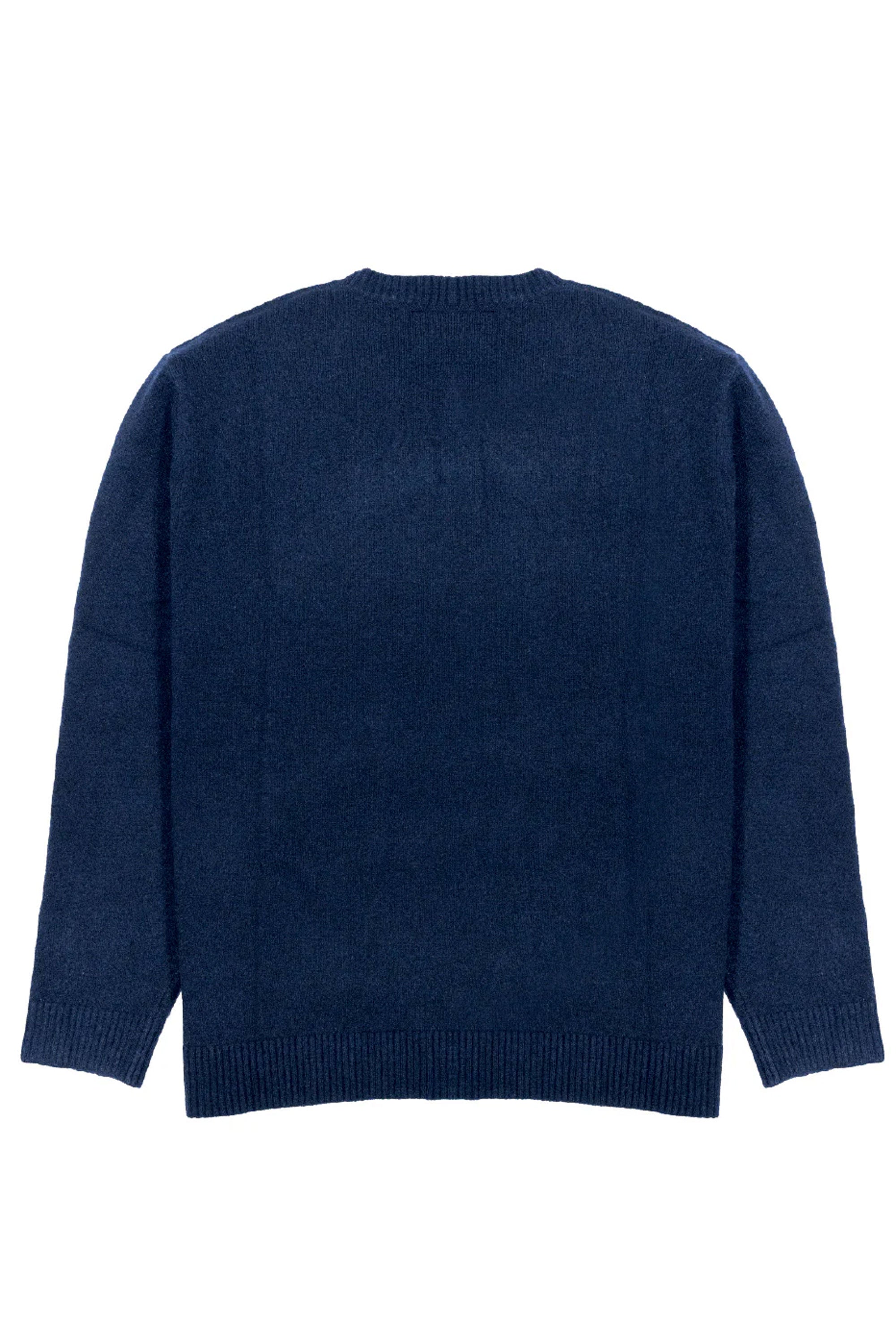 Vissla Happylifeshops Presley Crew Neck Sweater Dark Naval relaxed fit knit