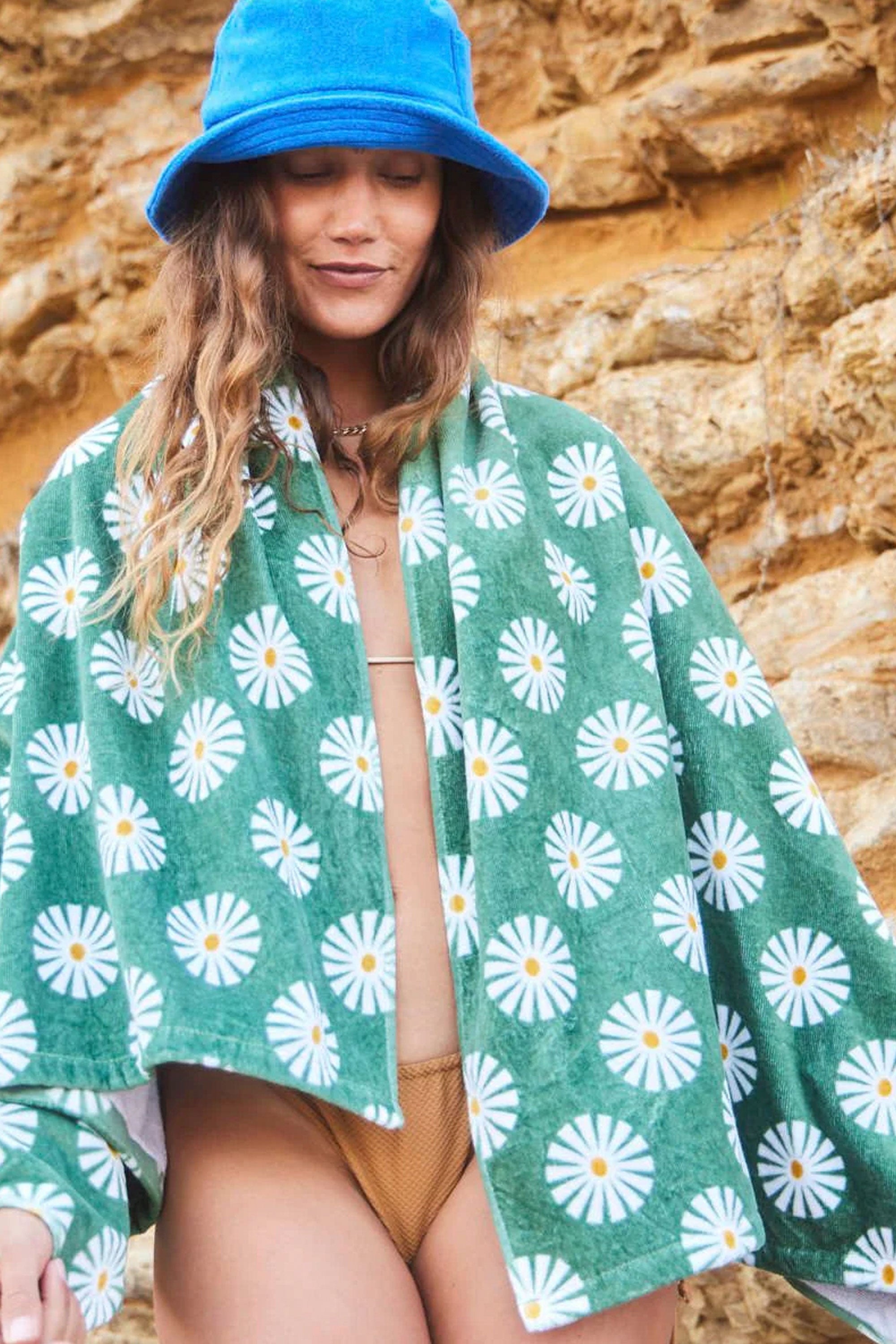 Happylifeshops Towel Slowtide Sun Dazed Green