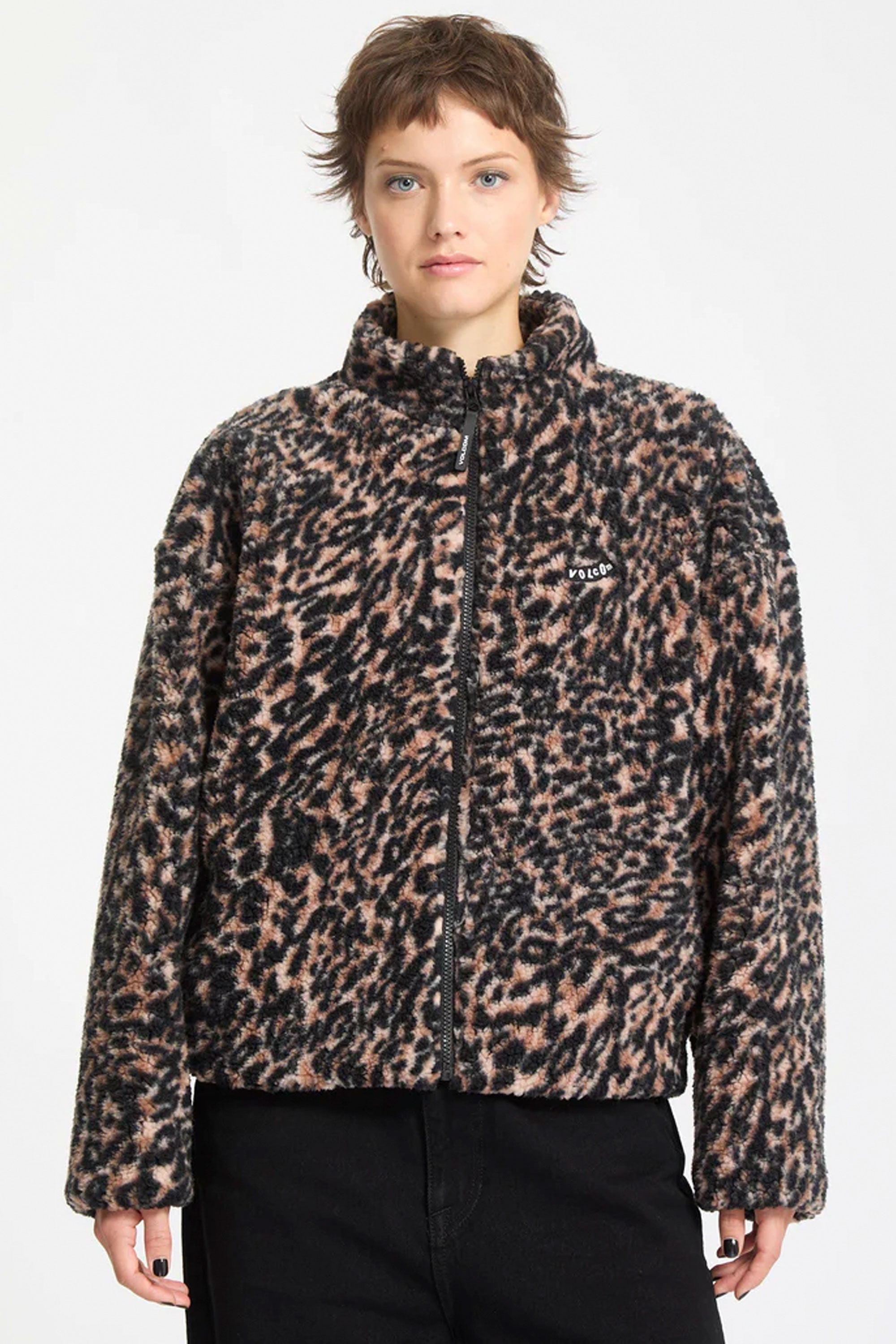 Pukas-Surf-Shop-Volcom-Wylding-Out-Zip-Sherpa-Animal-Print