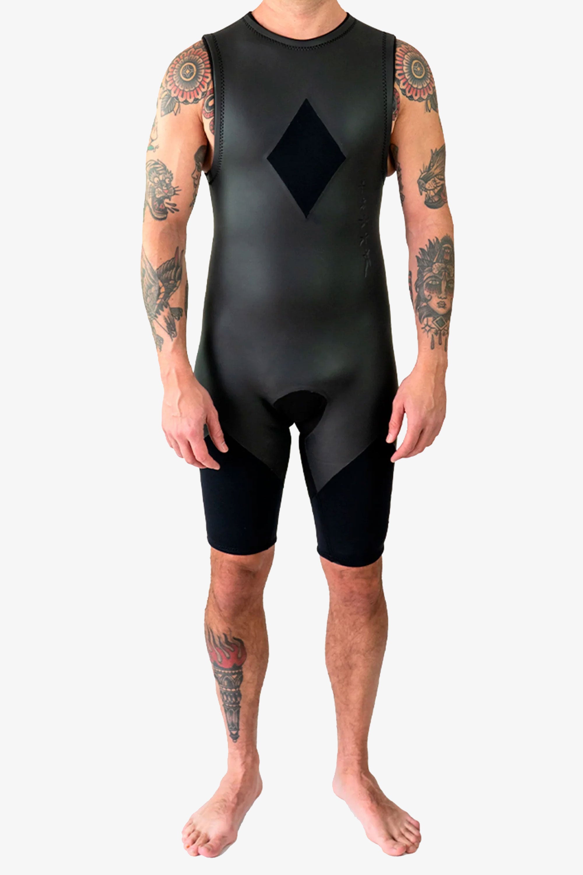 Happylifeshops Wetsuit Narval Spun Spirit Short Jhon Black