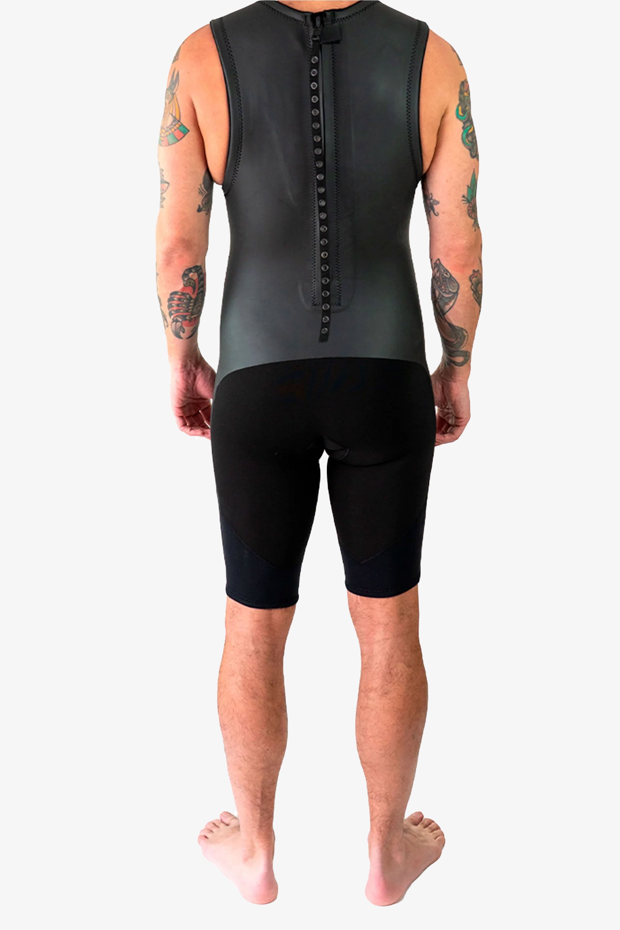Happylifeshops Wetsuit Narval Spun Spirit Short Jhon Black