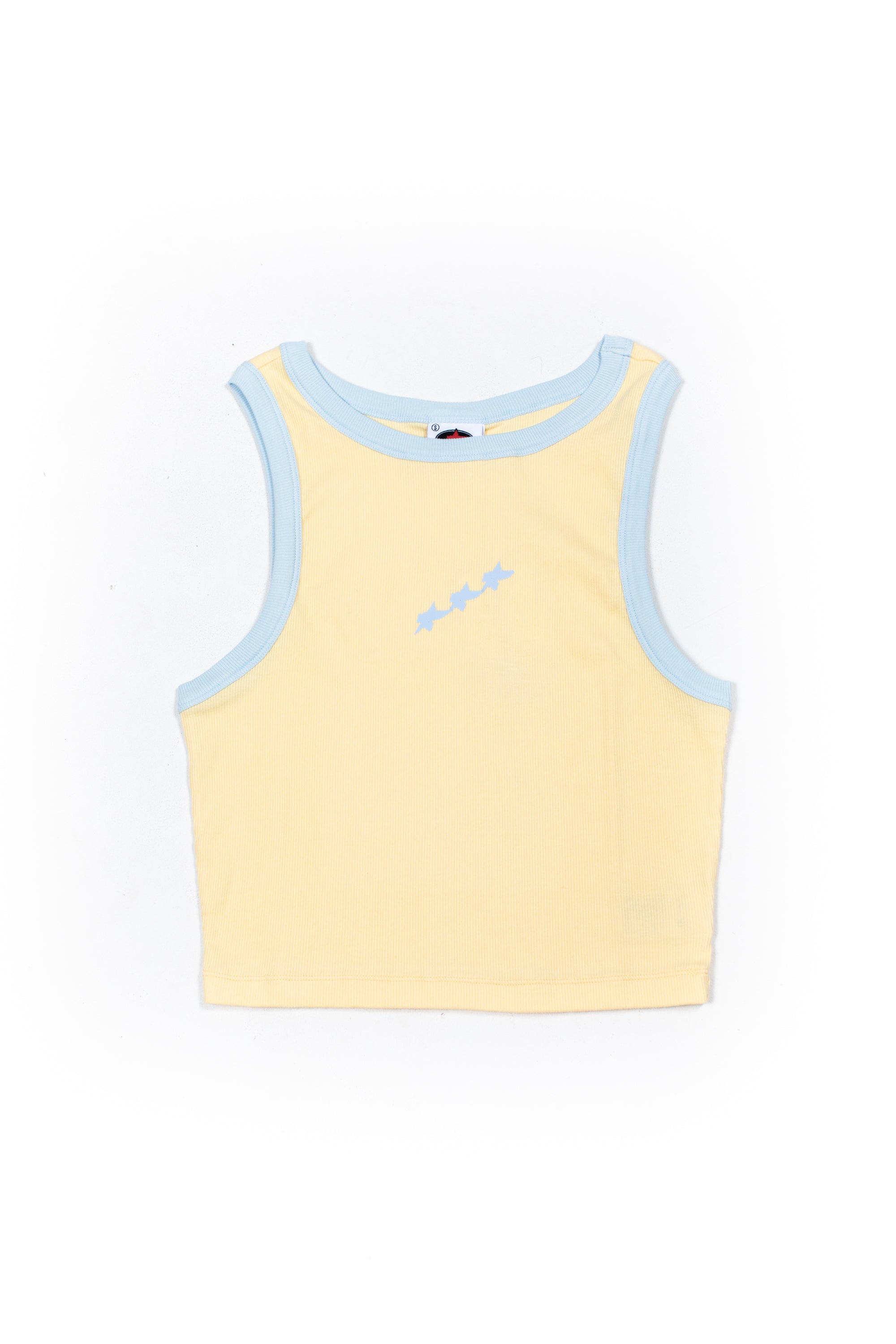 Happylifeshops Woman 3 Stars Rib Tank Malibu