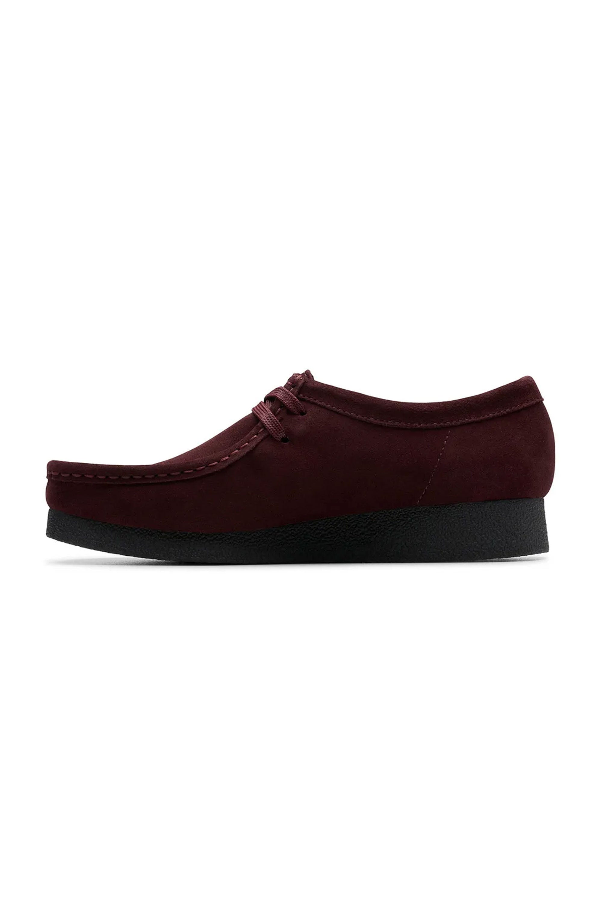 Happylifeshops Woman Footwear Clarks Wallabee Evosh Merlot Suede