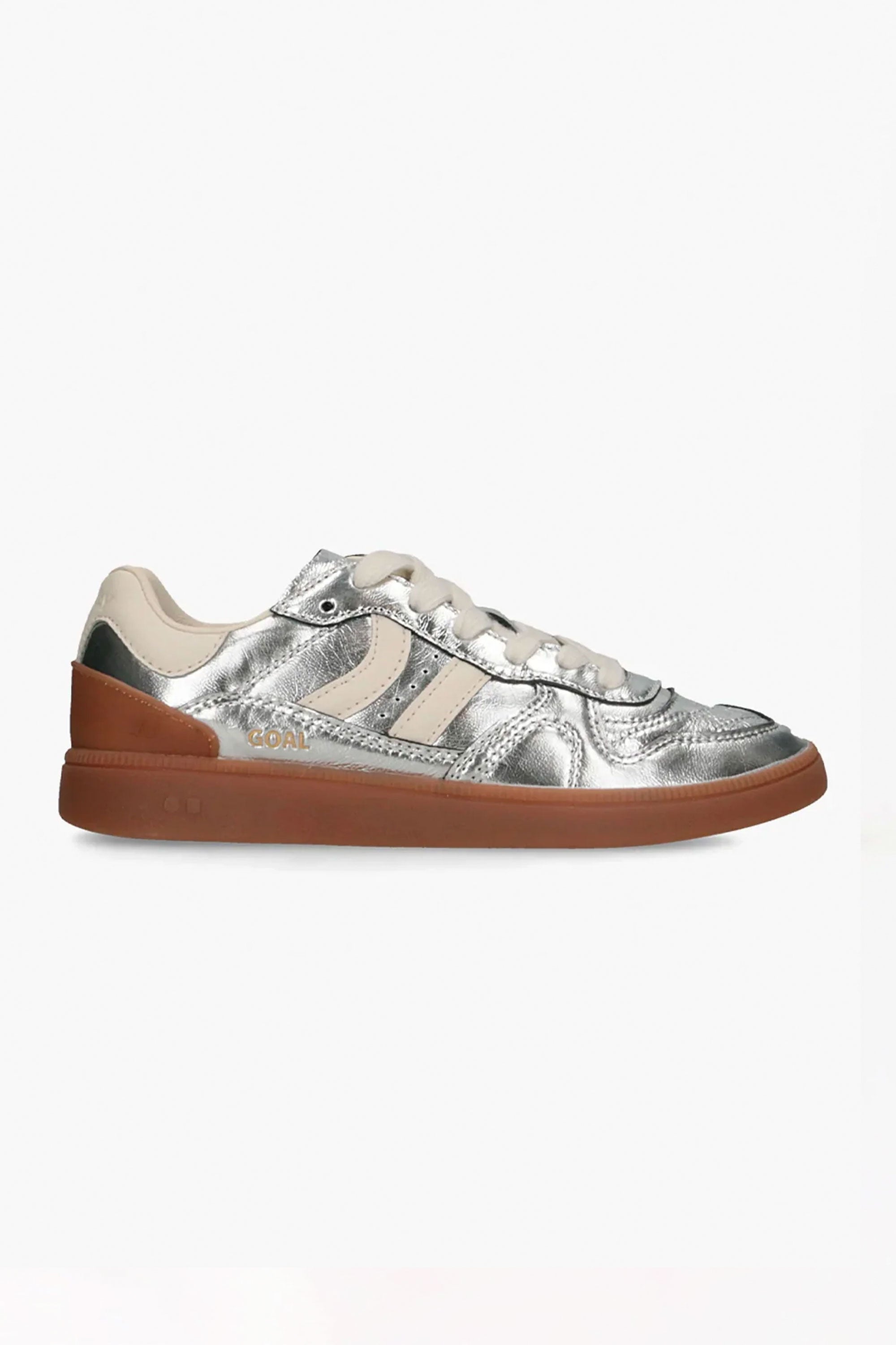 Happylifeshops Woman Footwear Coolway Goal Silver Mirror Silver