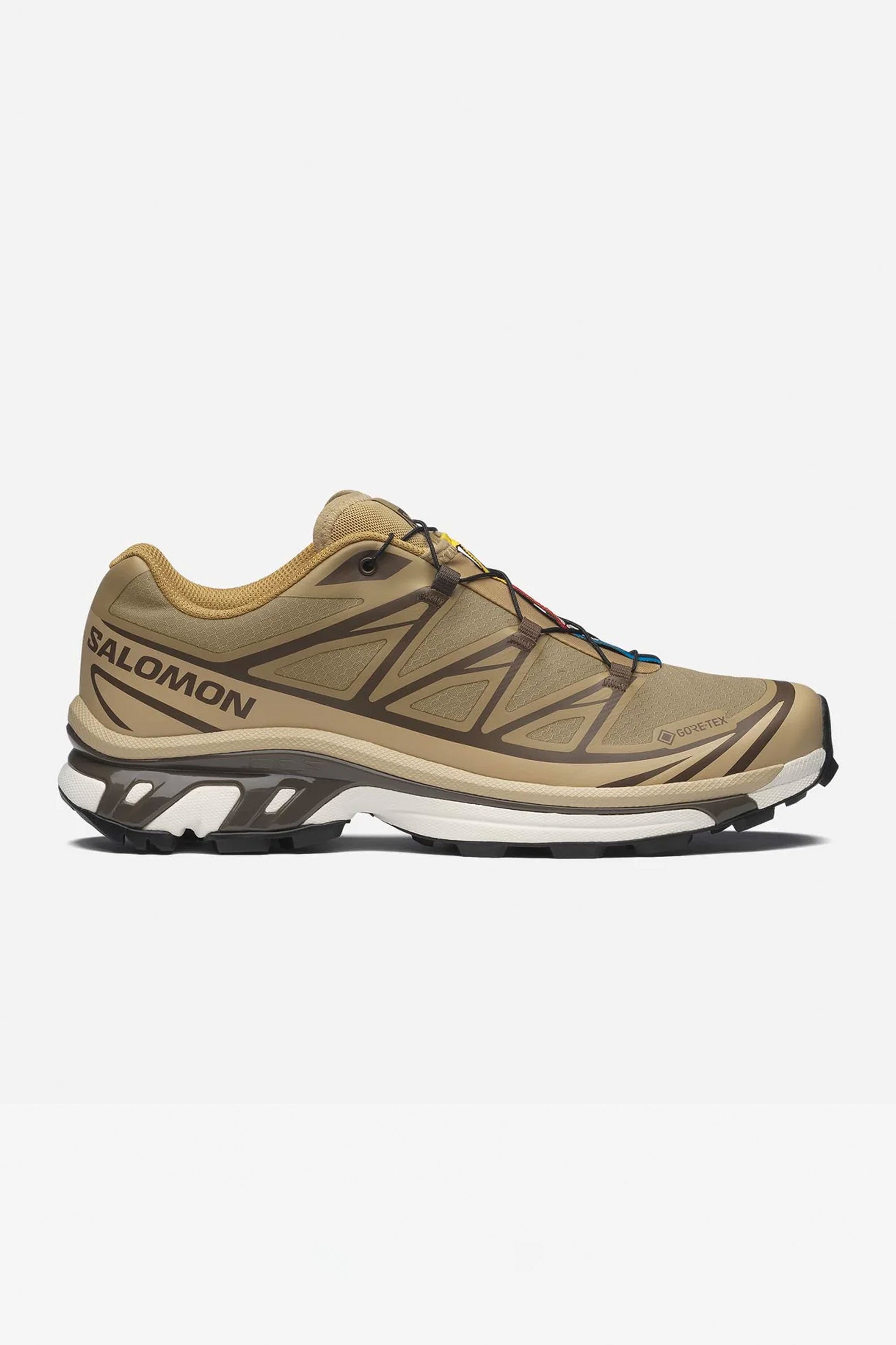 Happylifeshops Woman Footwear Salomon Xt6 Gtx Kelp Wren Safari