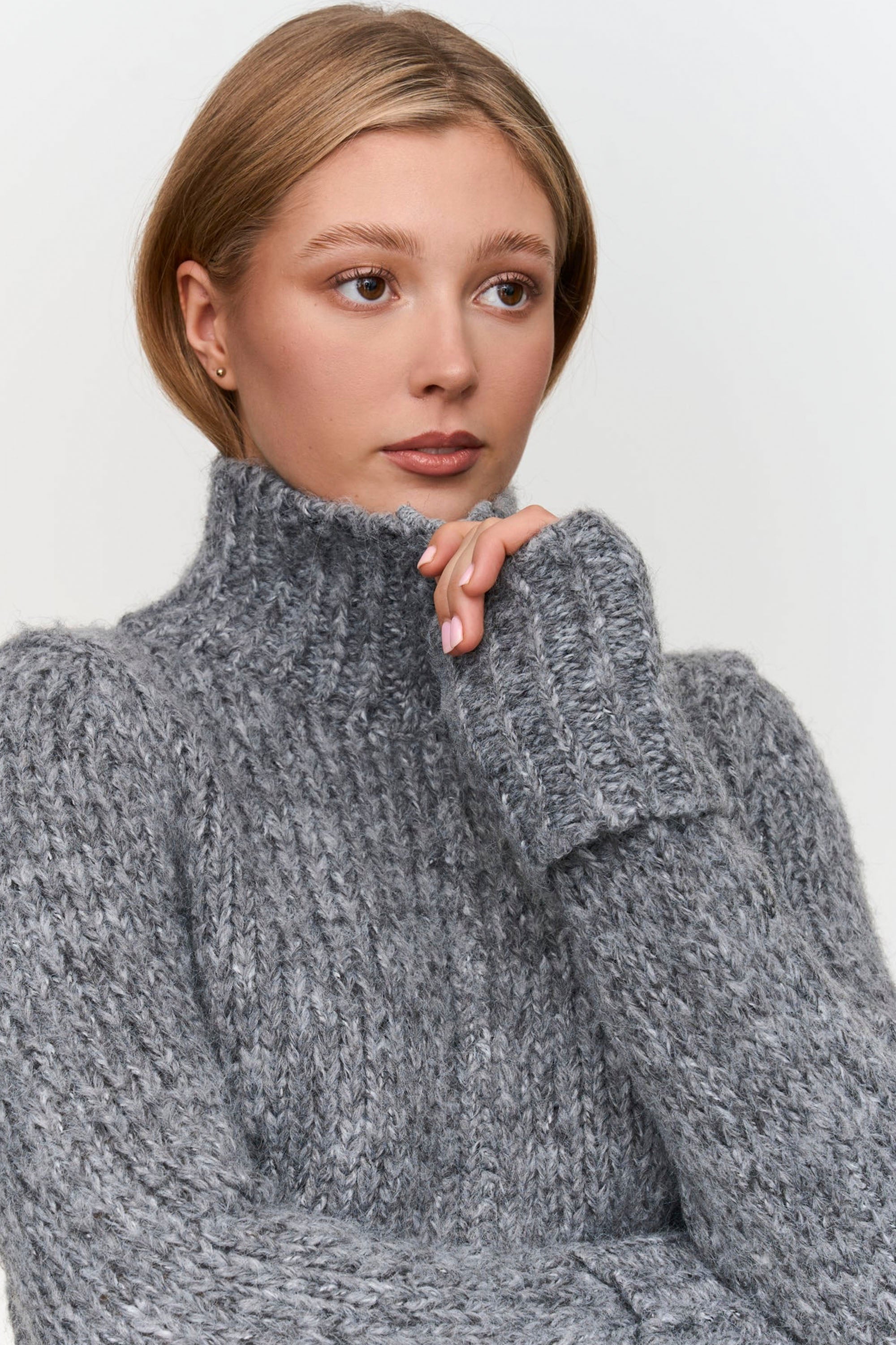 24 Colours Happylifeshops soft knit button-front cardigan relaxed texture style