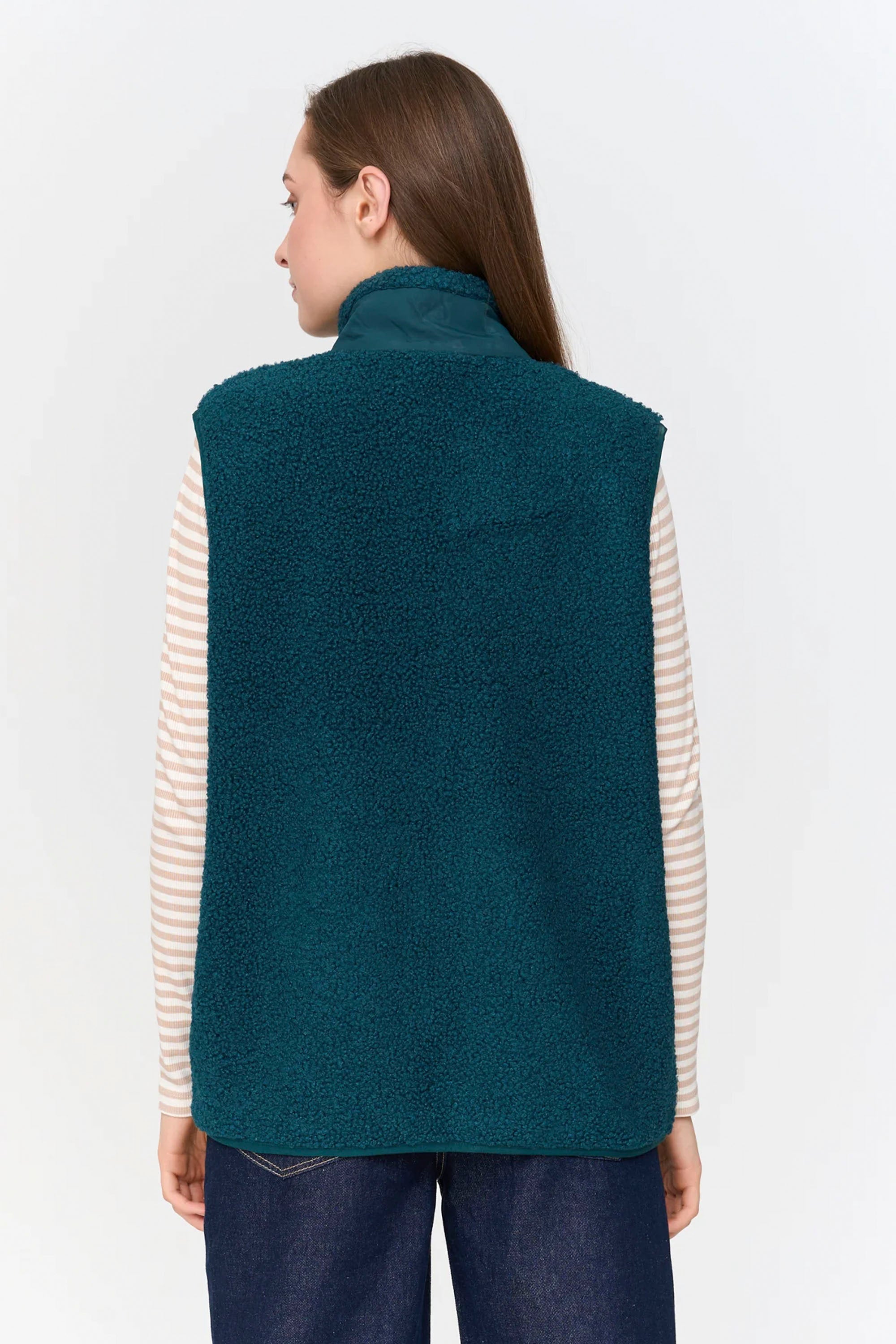 24 Colours Happylifeshops teddy fleece vest plush texture relaxed silhouette