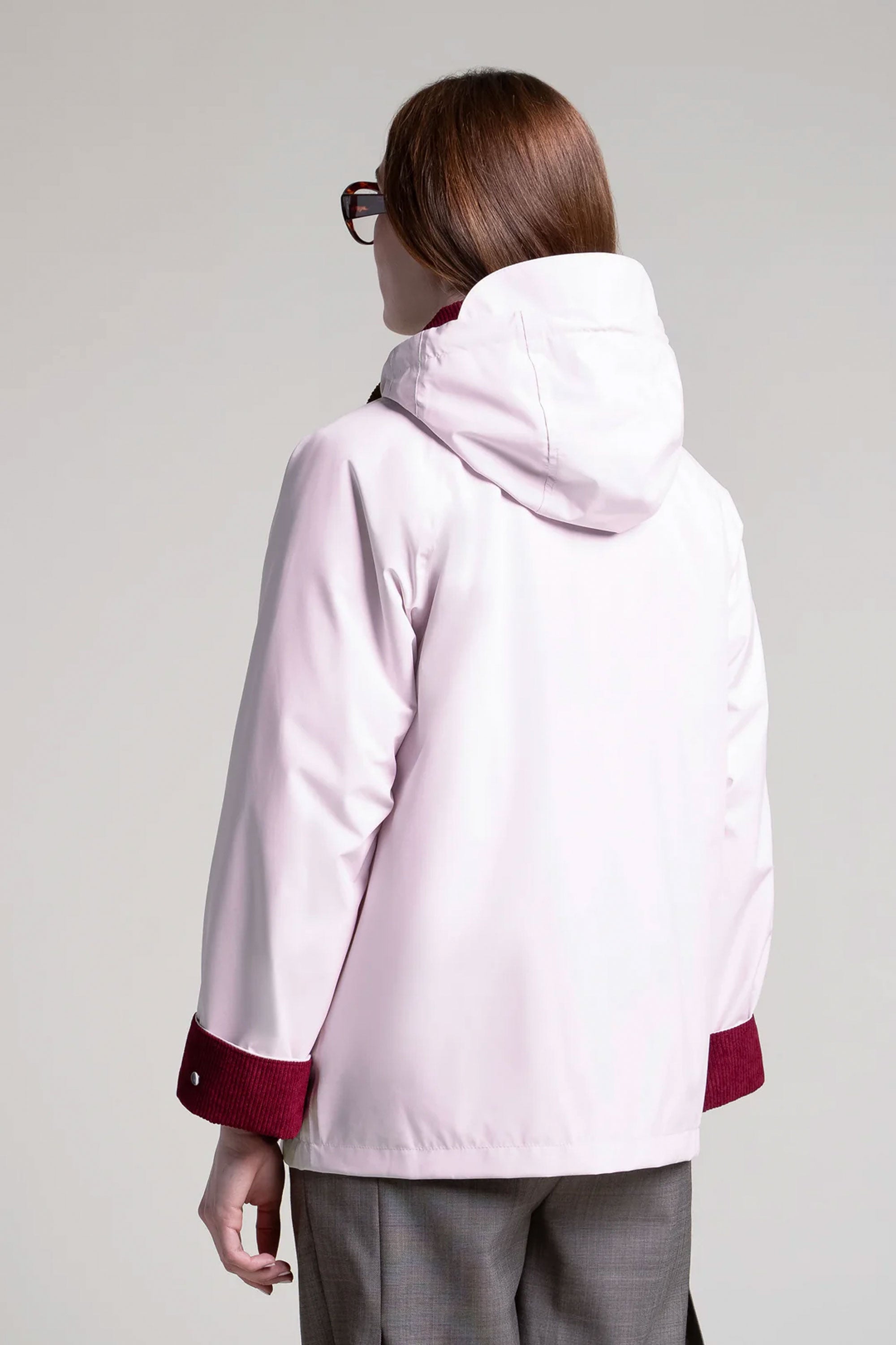 Happylifeshops Flotte women’s waterproof raincoat in Marshmallow