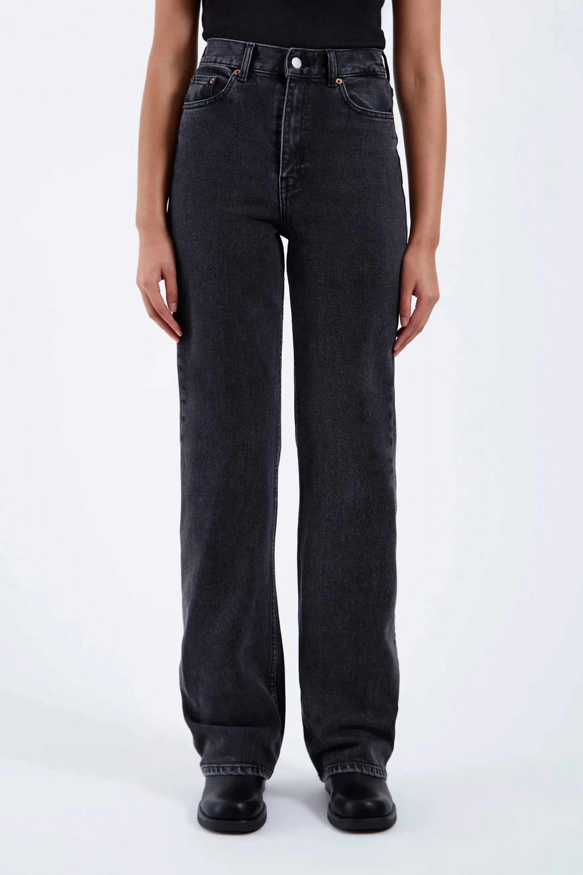 Happylifeshops Dr. Denim Echo Tar Retro Black jeans