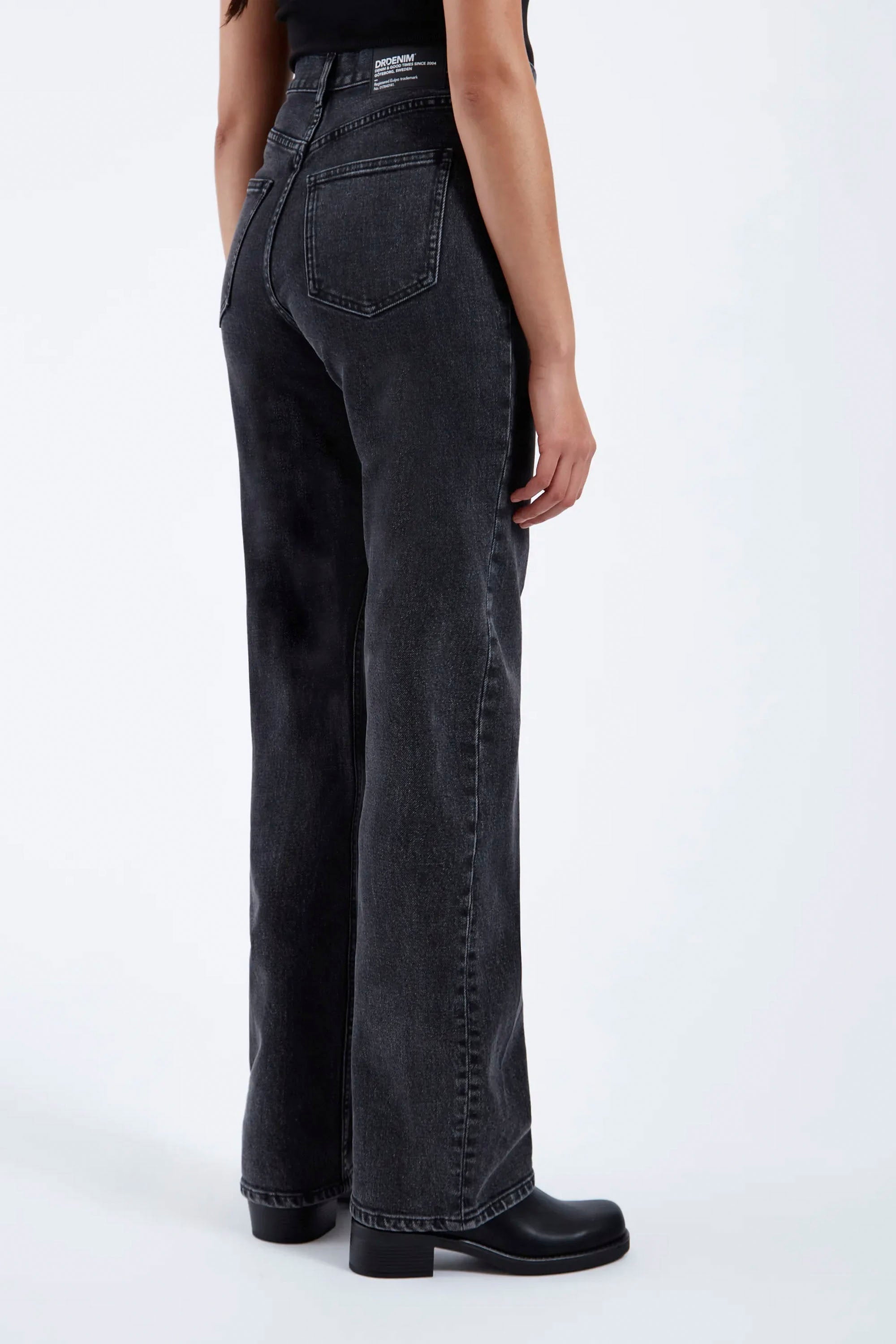 Happylifeshops Dr. Denim Echo Tar Retro Black jeans