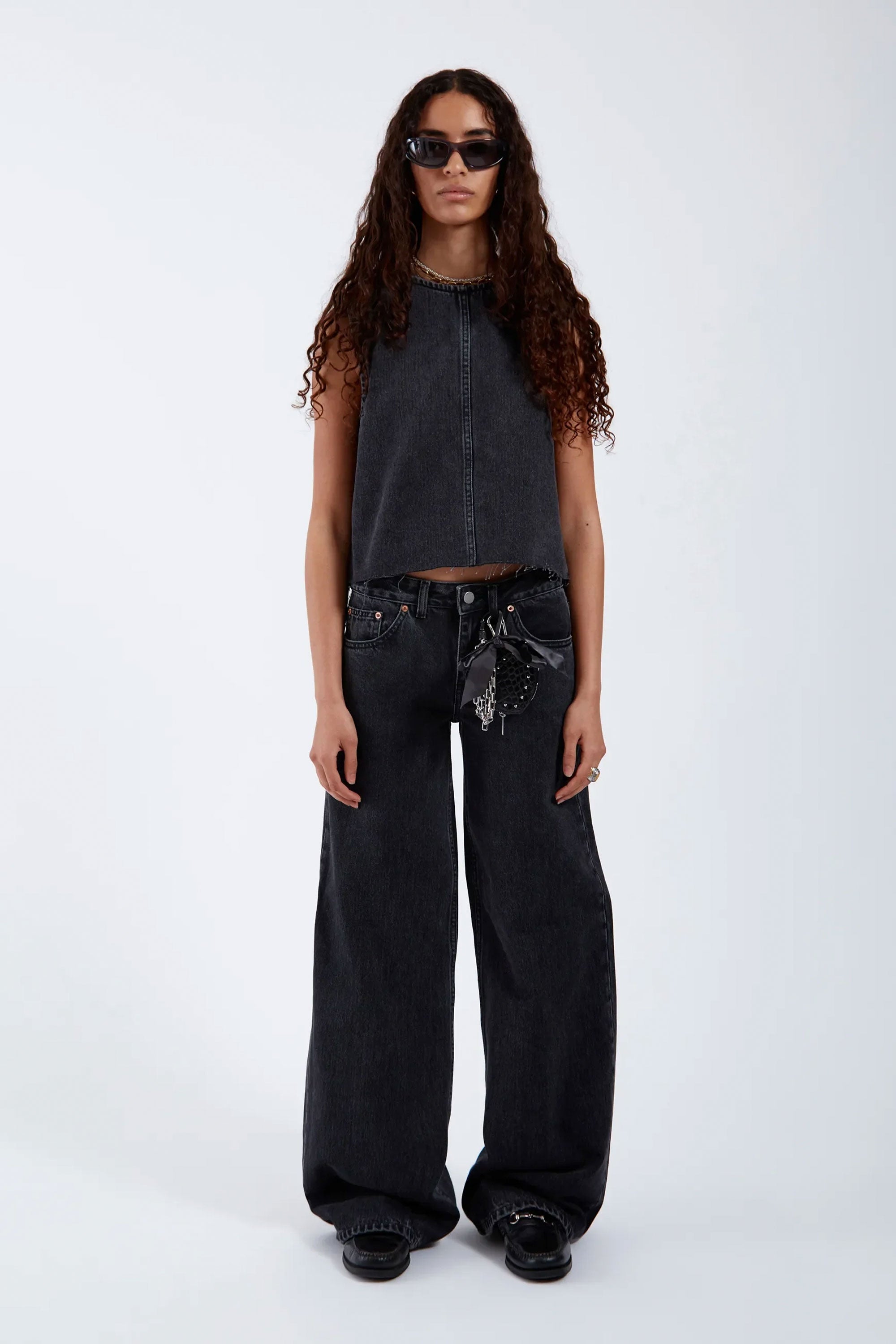 Happylifeshops Woman Pant Dr Denim Rhue Pant Retro Black 1