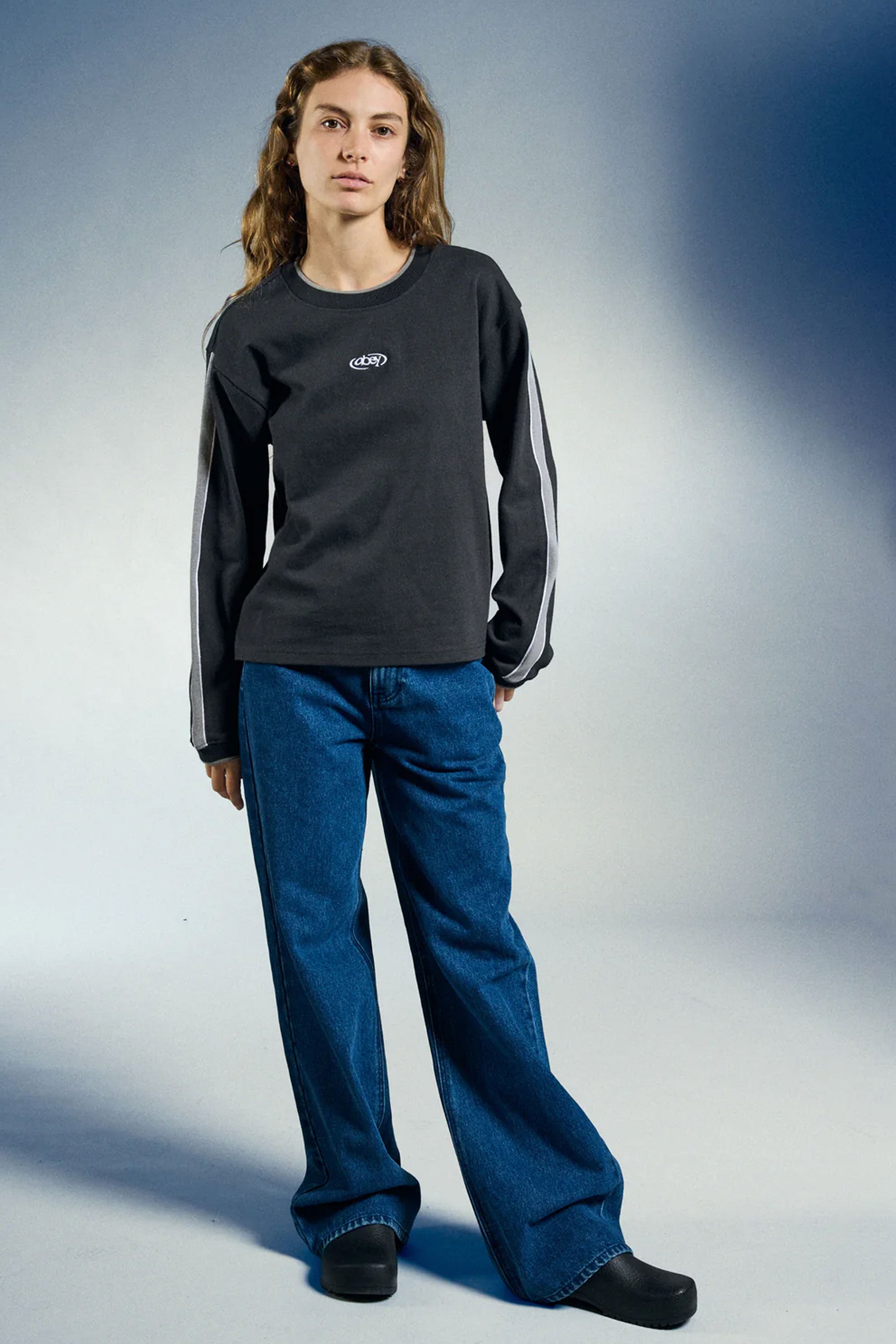 Blue Obey jeans Happylifeshops