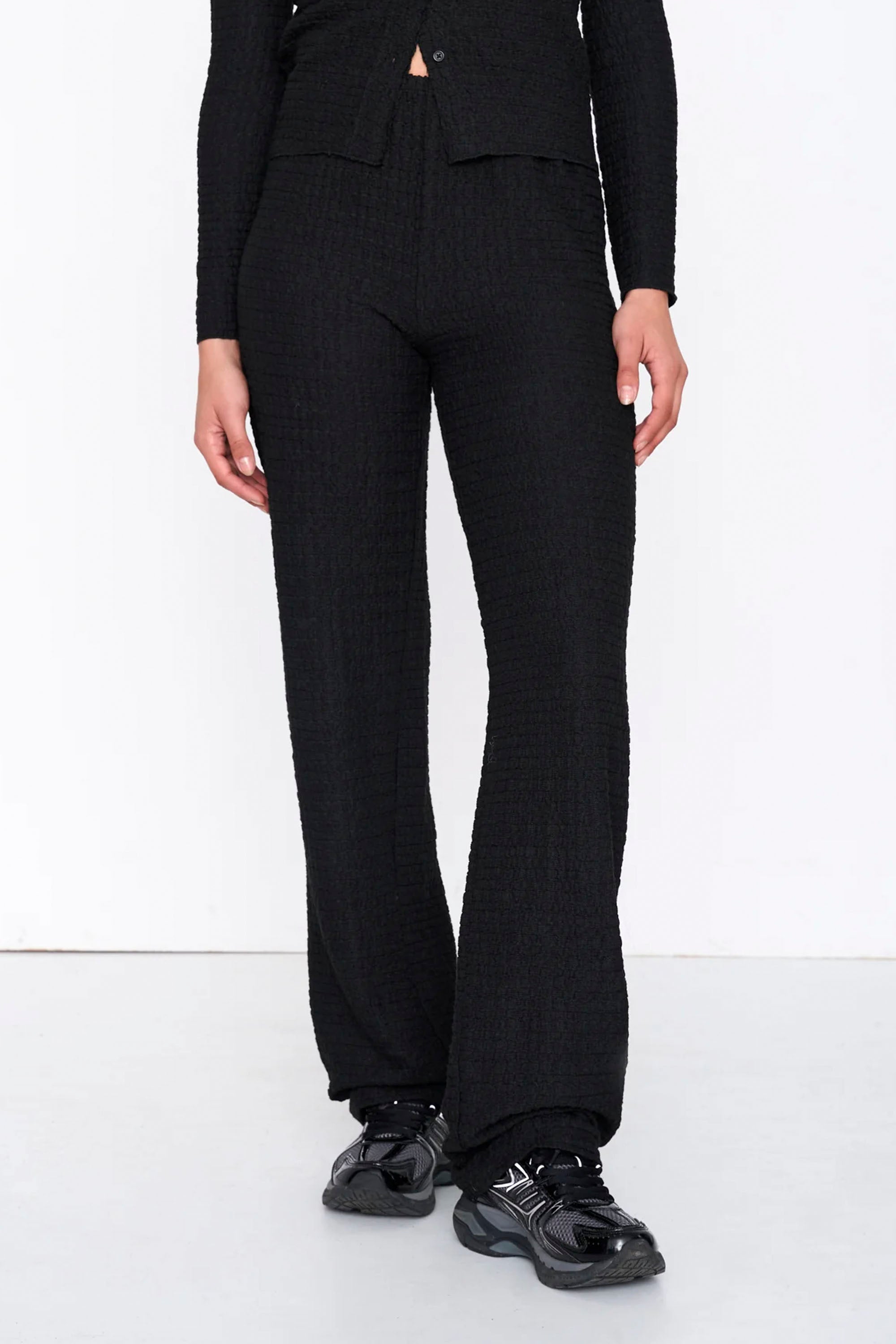 Happylifeshops 24 colours black tailored pants relaxed silhouette minimal style