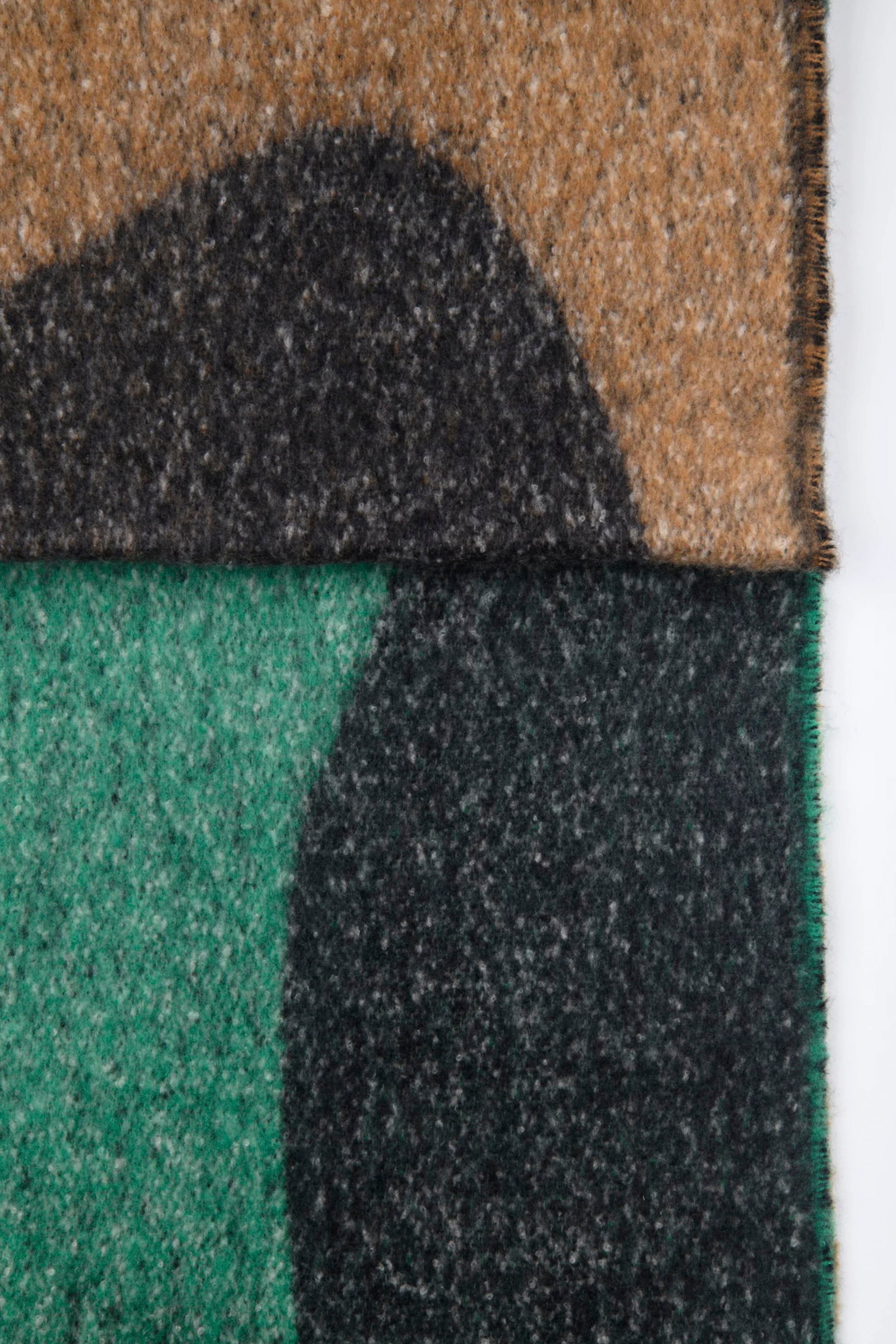 24 Colours Happylifeshops patterned statement scarf graphic drape soft texture