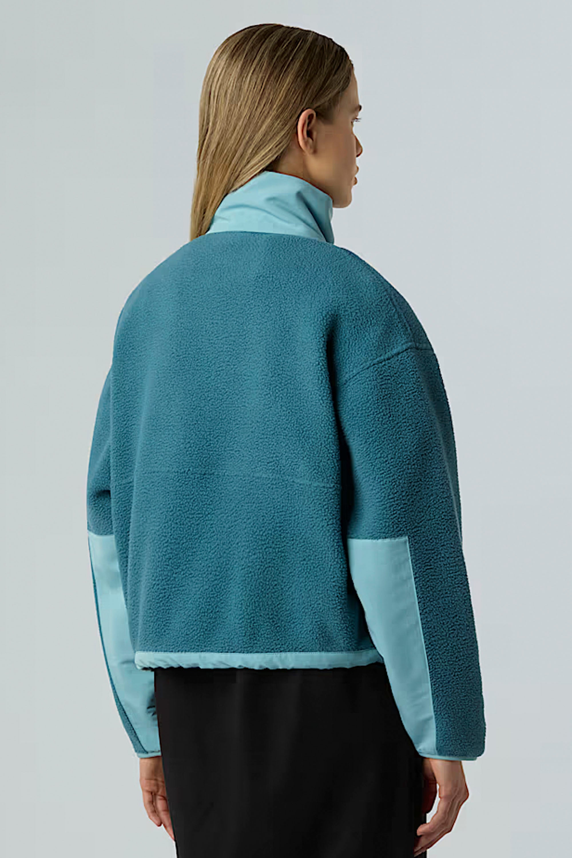 Happylifeshops The North Face Women’s Yumiori Off Peak ½-Zip Fleece Jacket in Space Blue