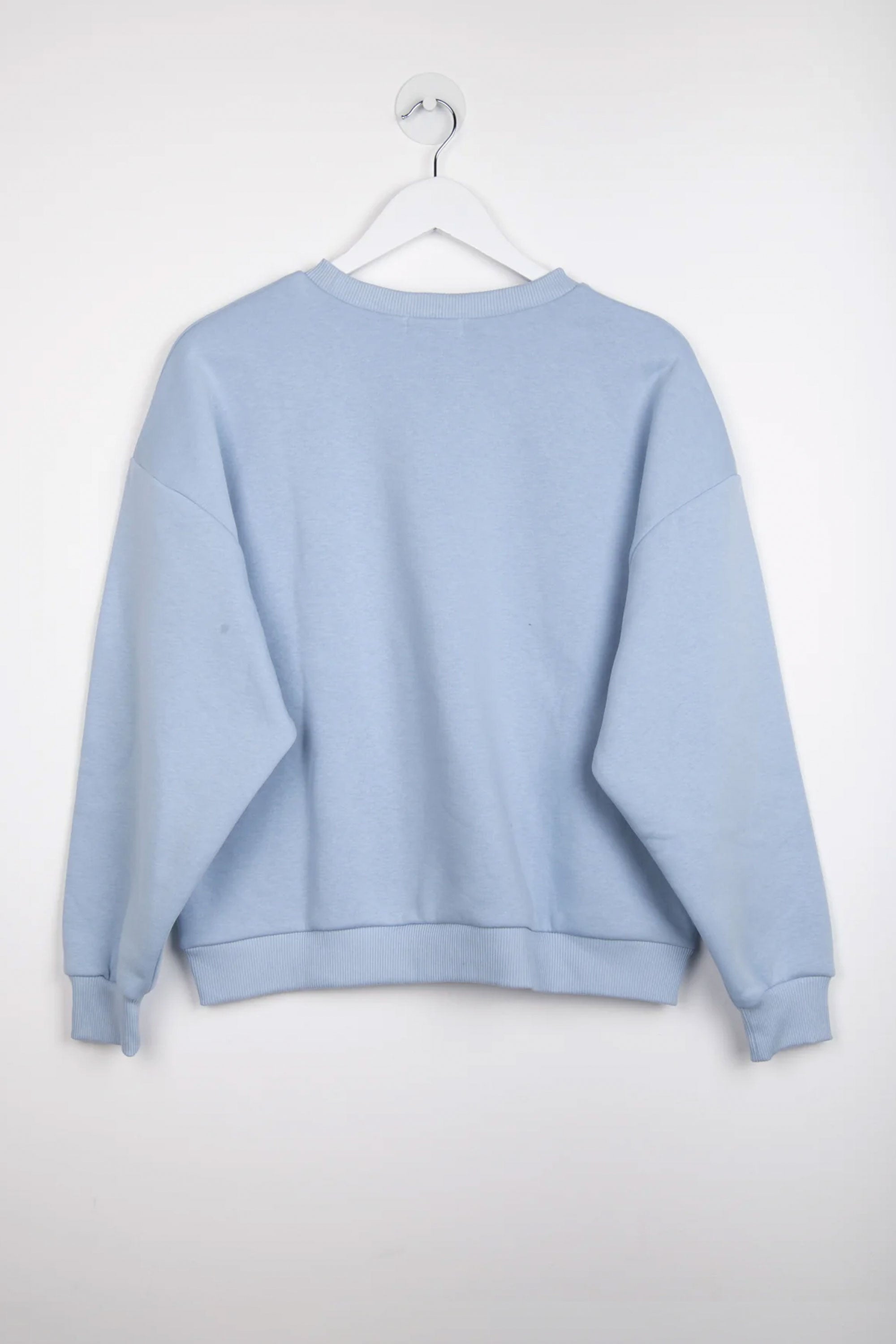 24 Colours Happylifeshops light blue sweatshirt relaxed fit soft knit layering essential