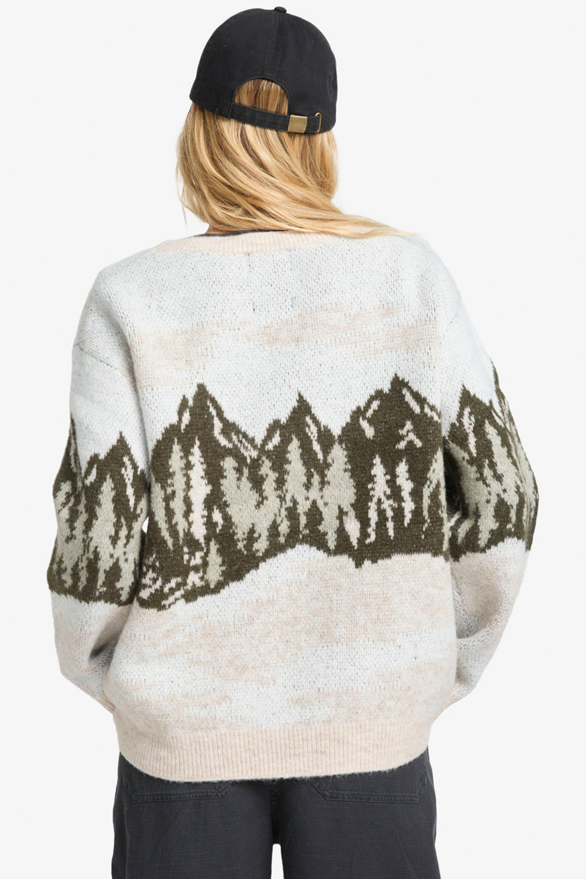 Happylifeshops Billabong striped pullover soft knit relaxed fit