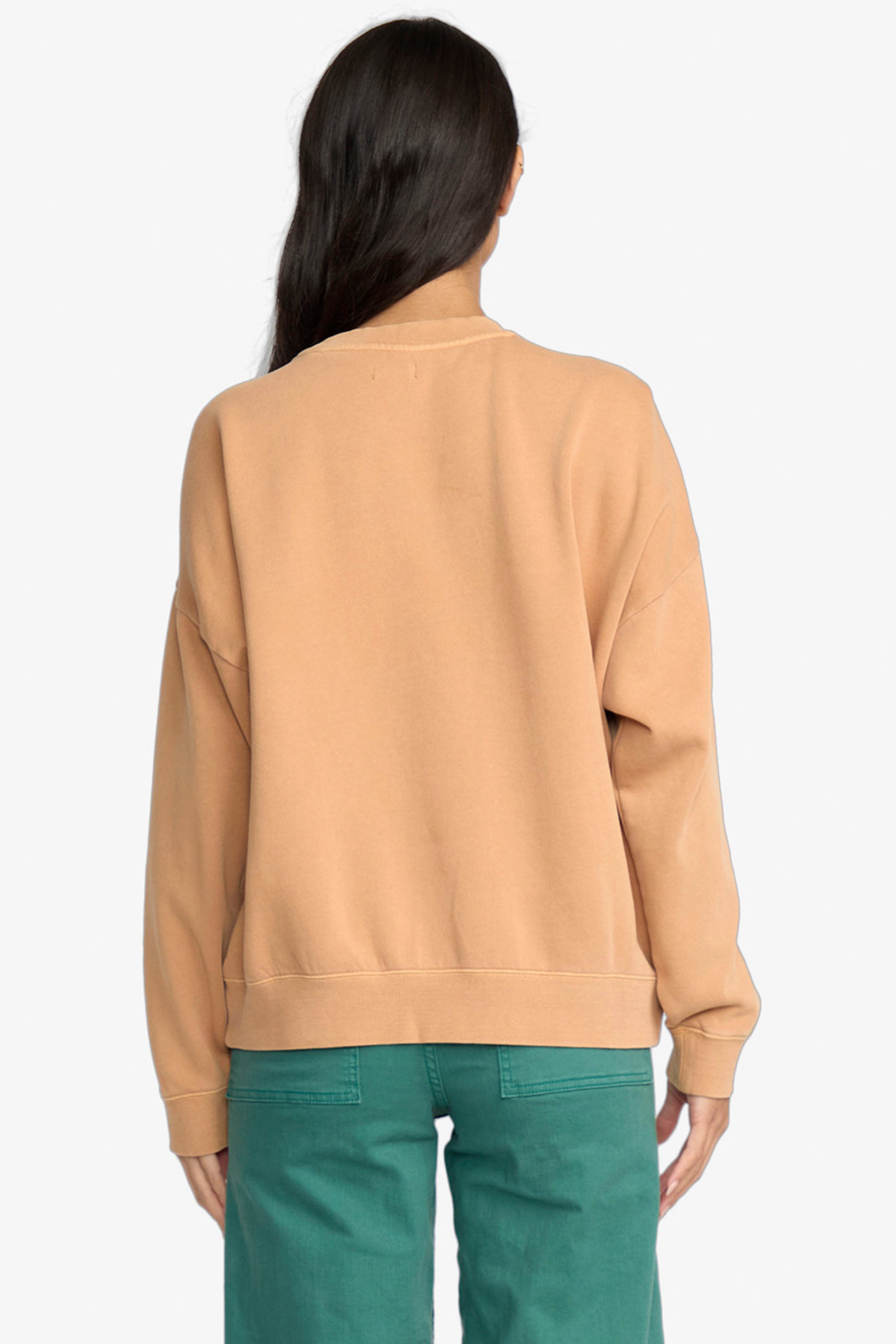 Happylifeshops Billabong Echo sweatshirt muted tones relaxed streetwear