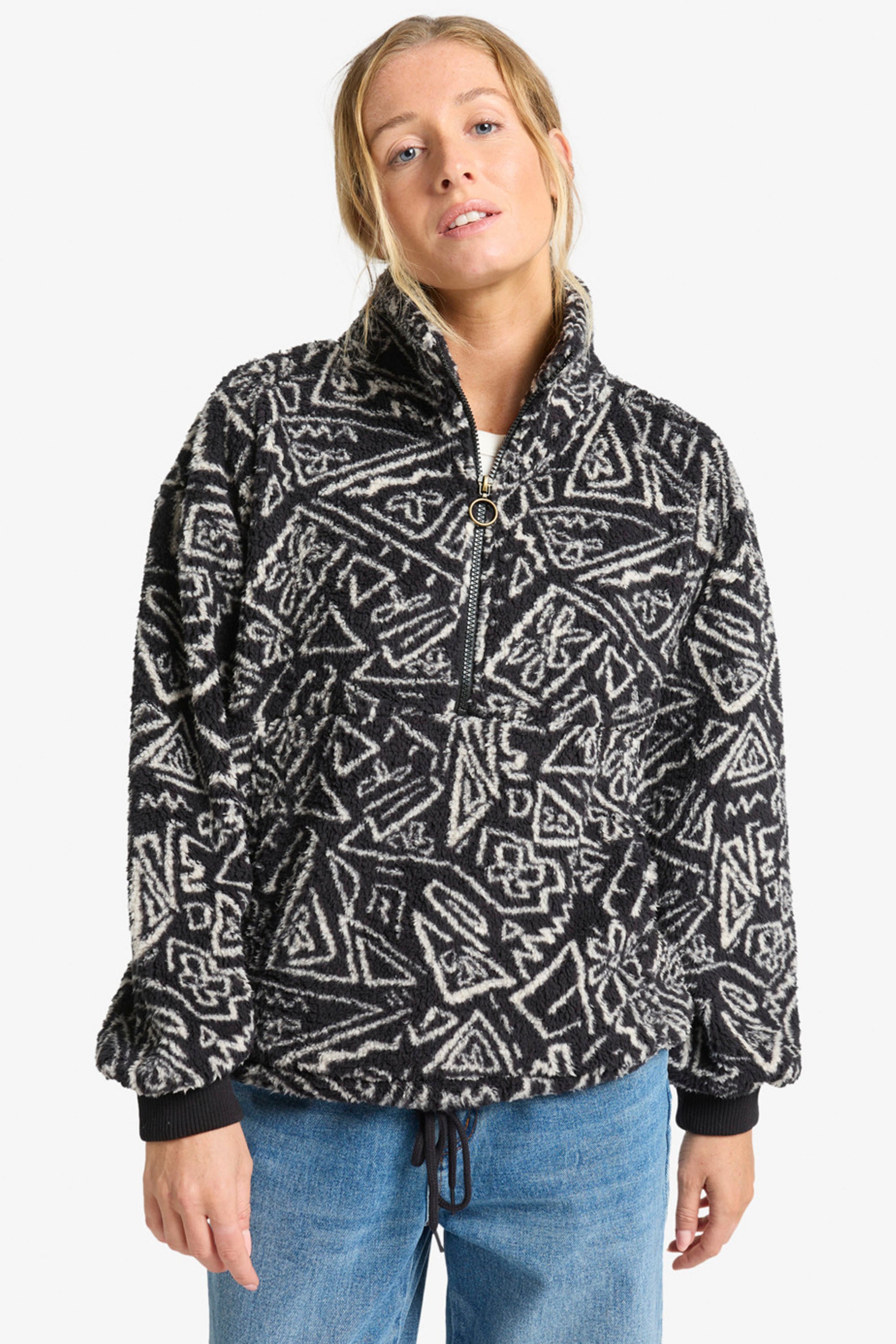 Happylifeshops Billabong Time Off sweatshirt relaxed fit soft texture