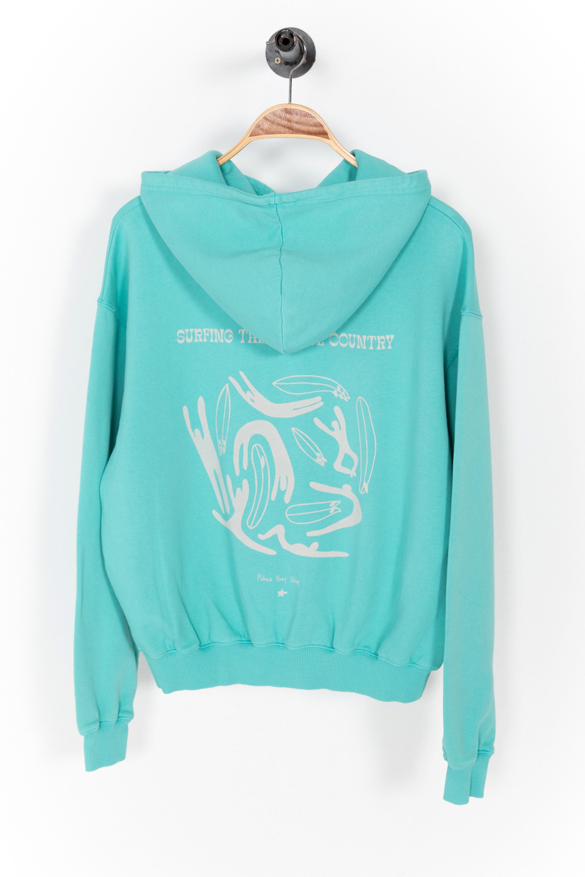 Happylifeshops Woman Sweat Happylifeshops Corrientes Hoodie Turquoise