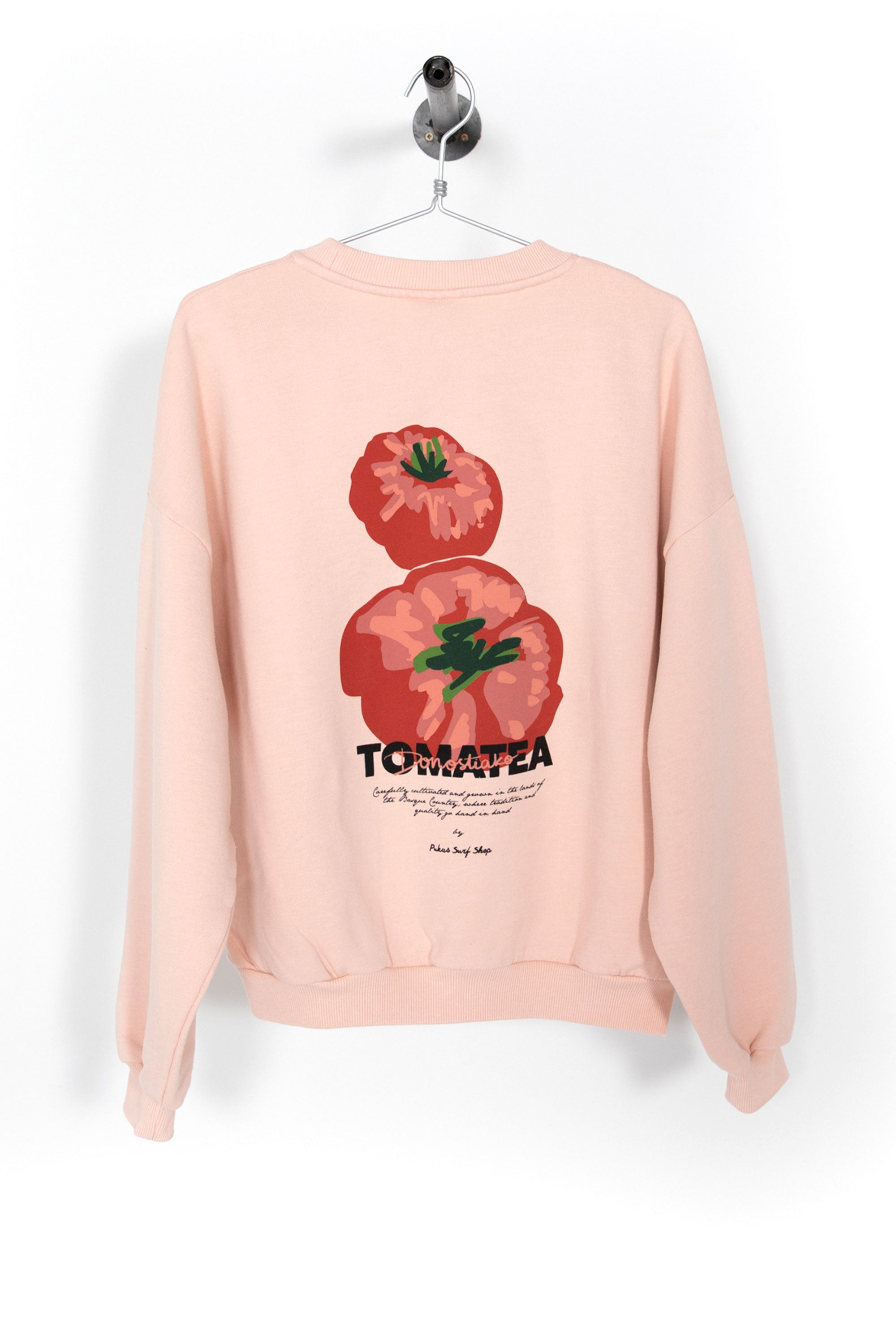 Happylifeshops Woman Sweat Happylifeshops Tomatea Crew Washed Rose