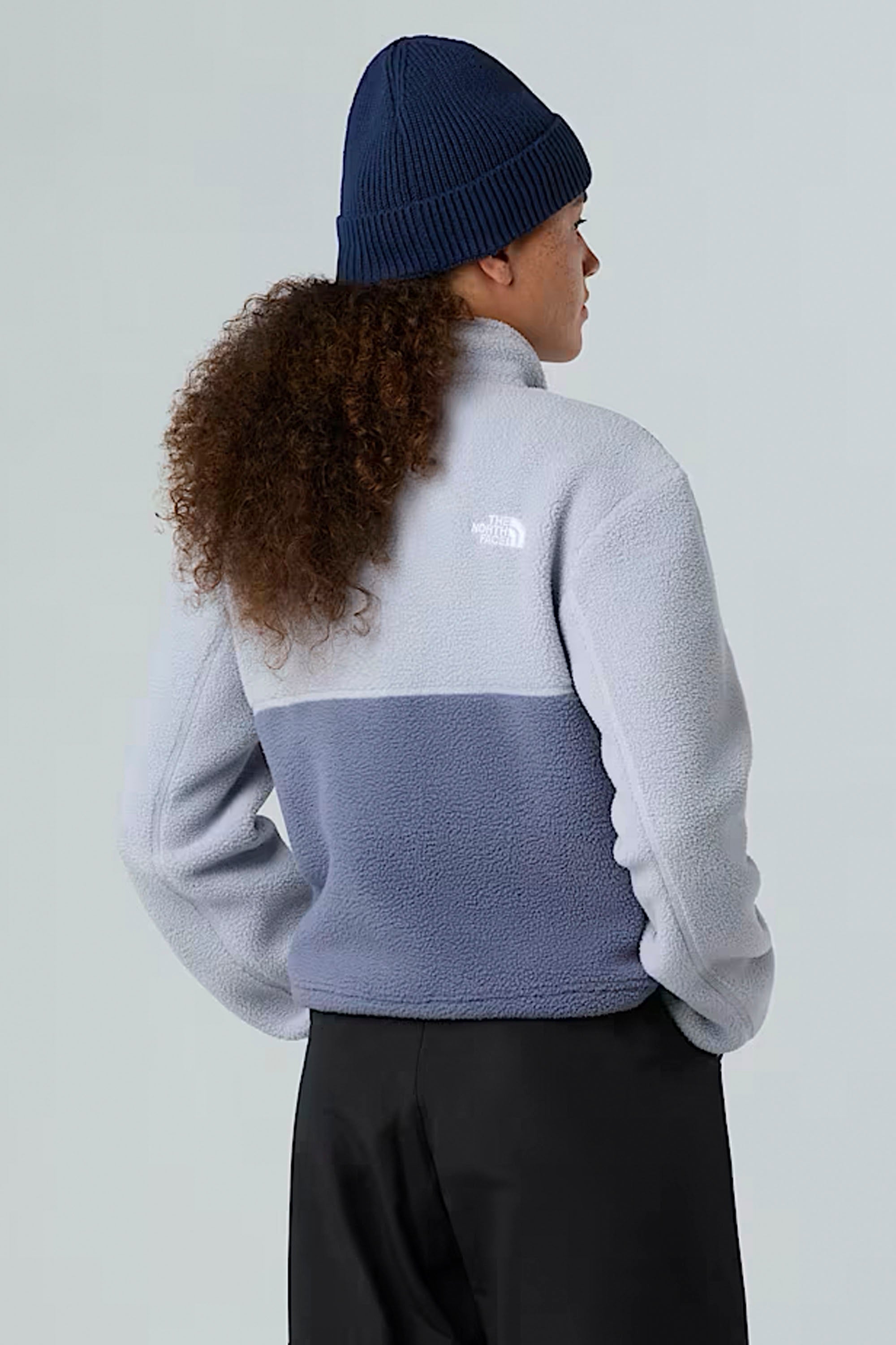 Happylifeshops The North Face Women’s Yumiori ¼-Zip Fleece Jacket in Twilight Galaxy