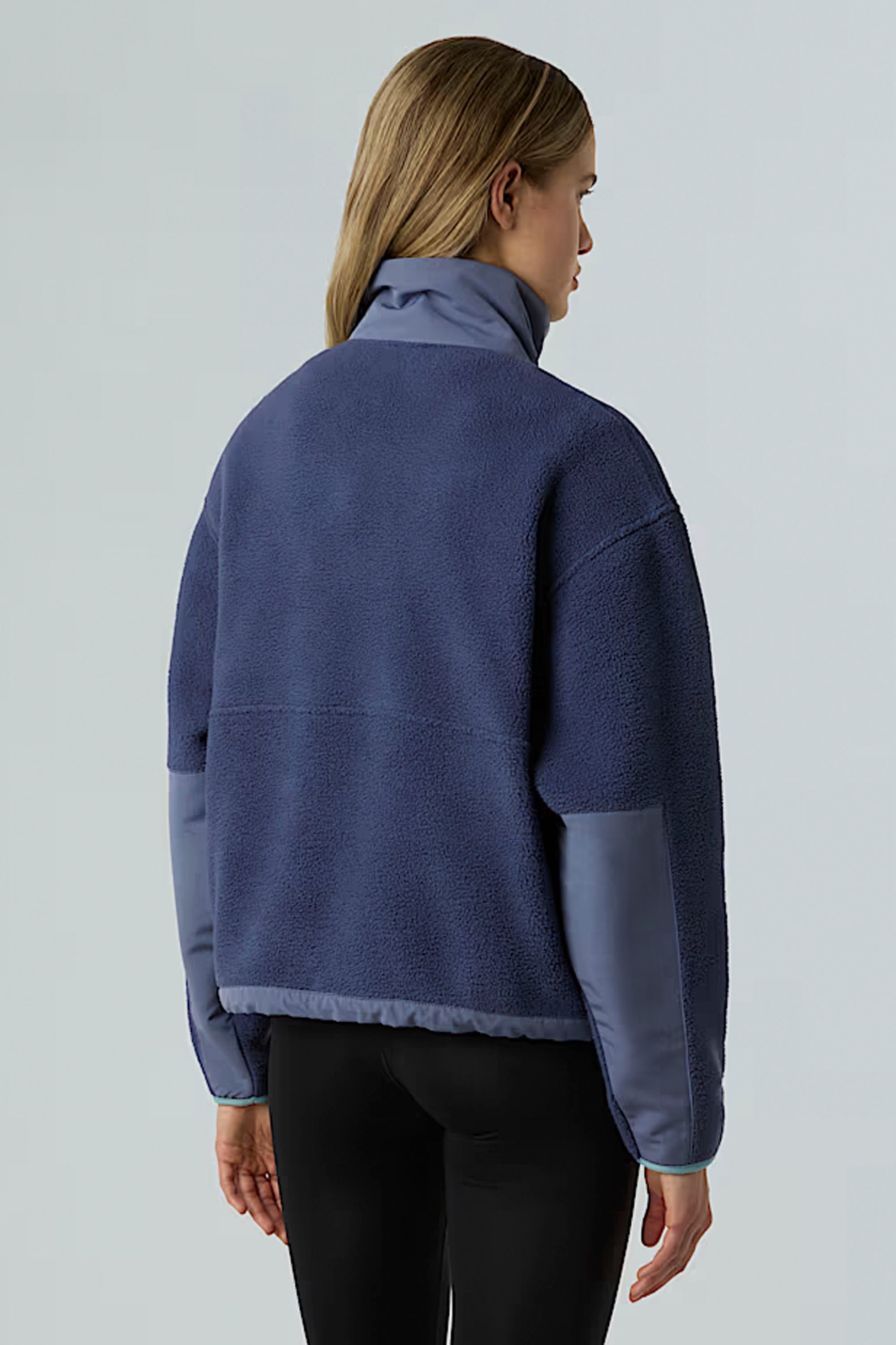 Happylifeshops The North Face Women’s Yumiori Off Peak Full-Zip Fleece Jacket in Lunar Blue