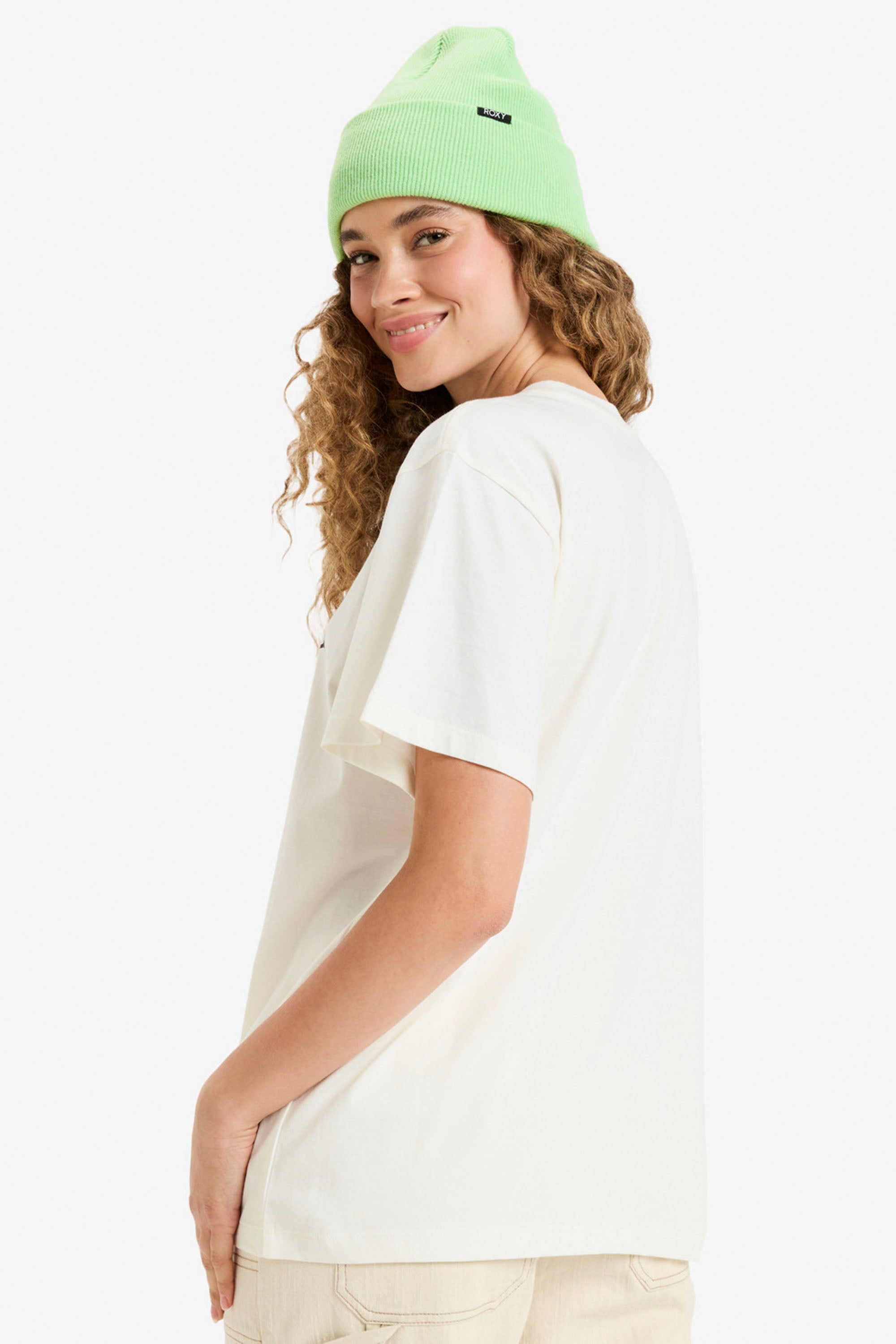 Happylifeshops Roxy Hangloose Poster Tee in Egret