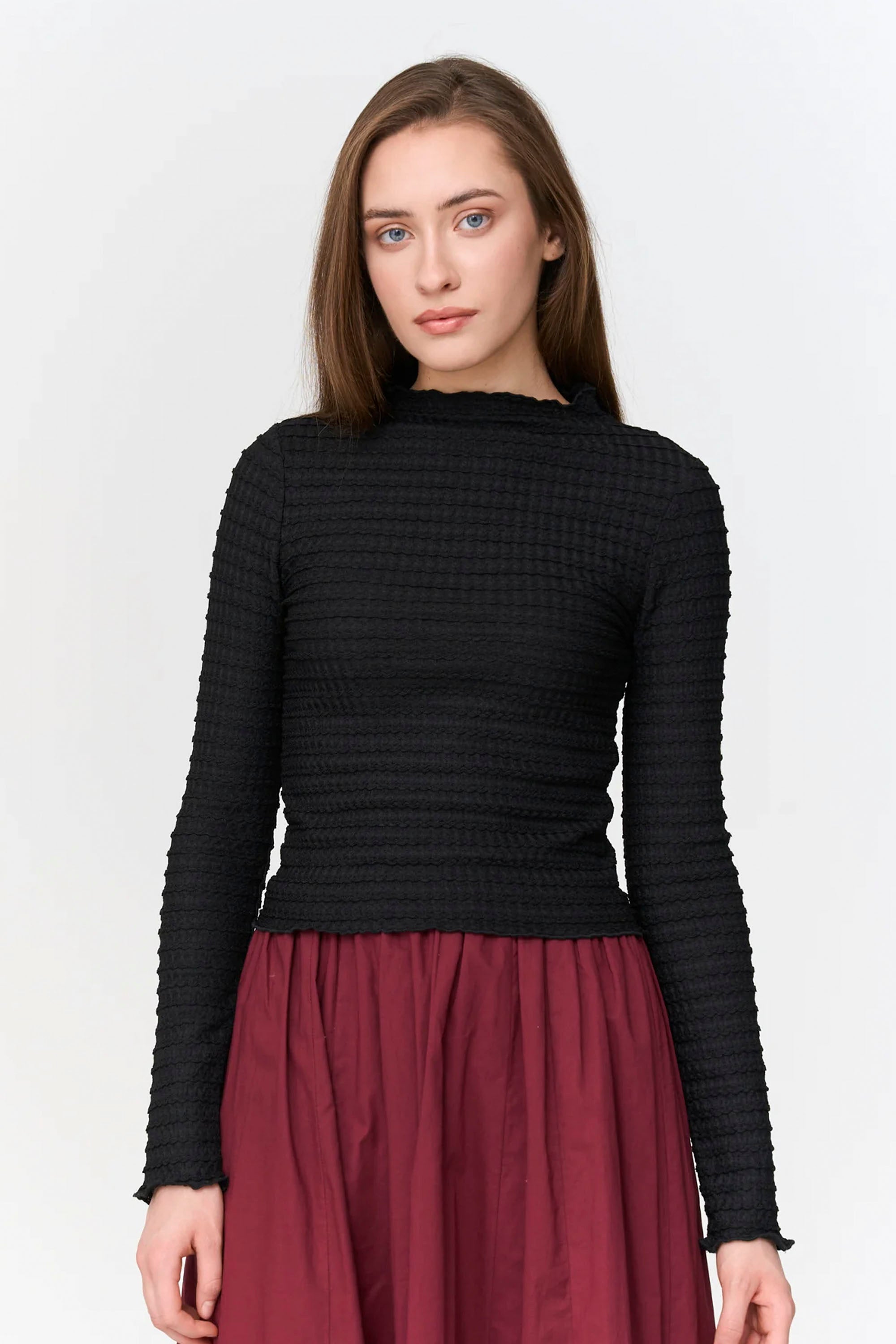 24 Colours Happylifeshops structured tank top subtle texture relaxed fit