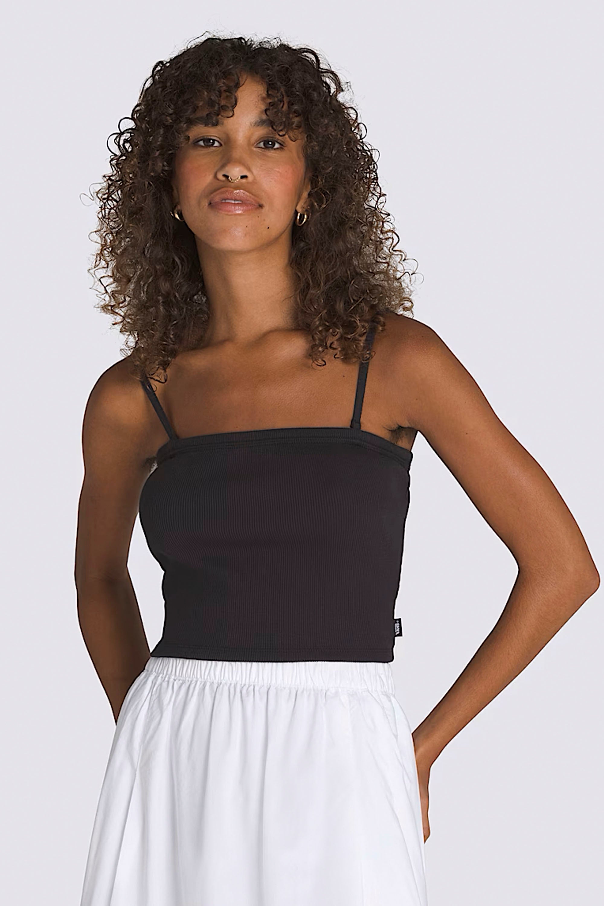 Happylifeshops Vans Drew Rib Tube Top in Black