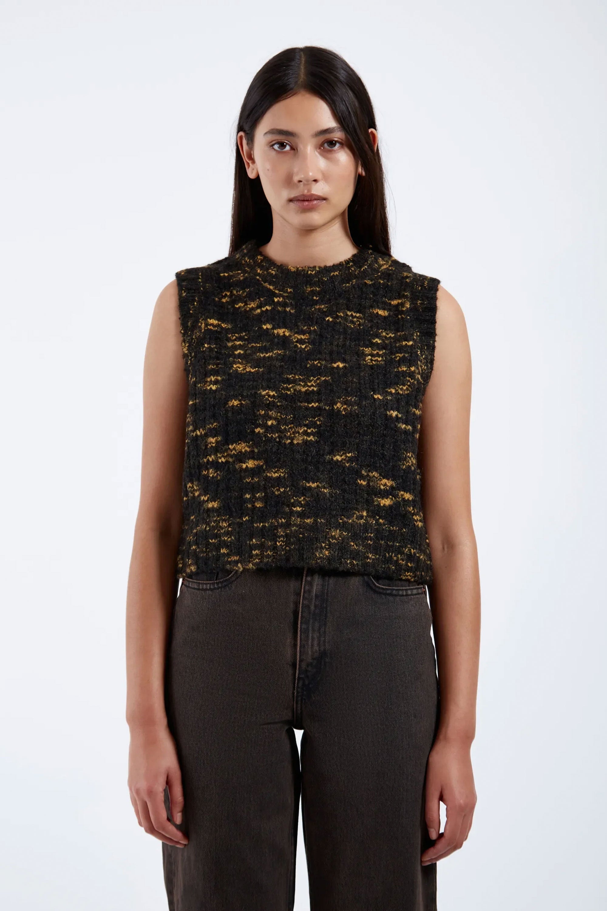 Happylifeshops Woman Vest Dr Denim Mina Vest Space Black 1