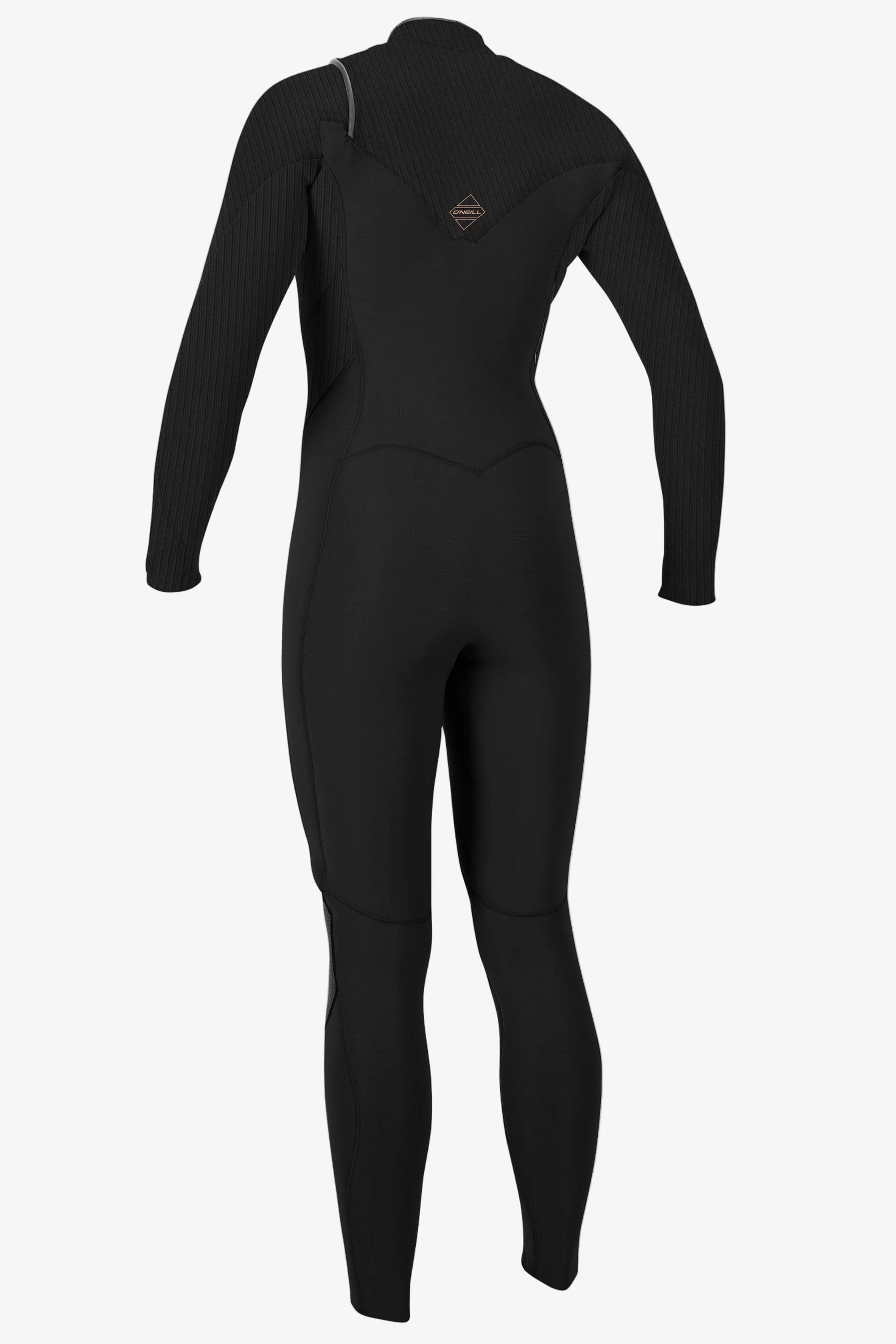 Happylifeshops O’Neill Women’s Hyperfreak 4/3 mm Chest Zip Full Wetsuit in Black/Black