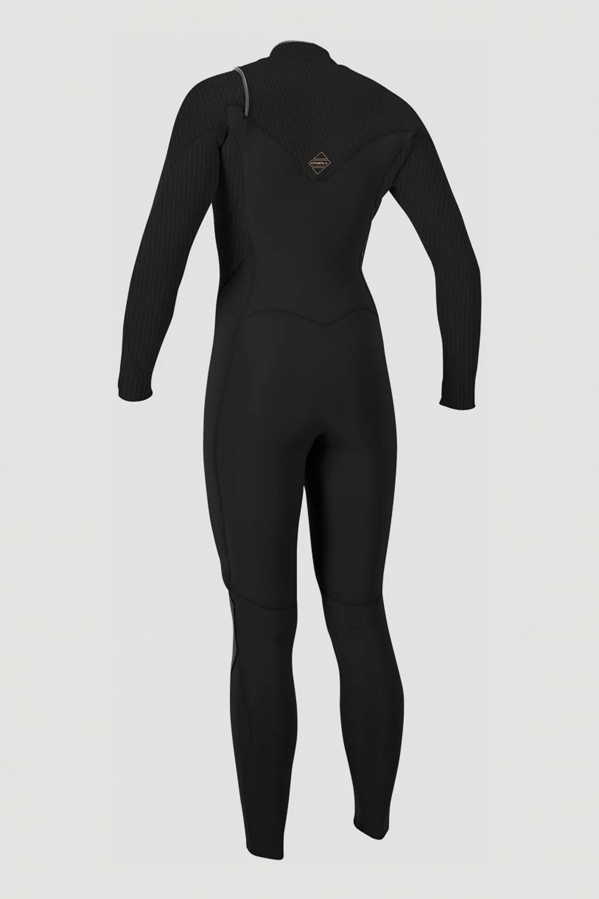 Happylifeshops O’Neill Hyperfreak 5/4 mm Chest Zip Full Wetsuit in Black/Black