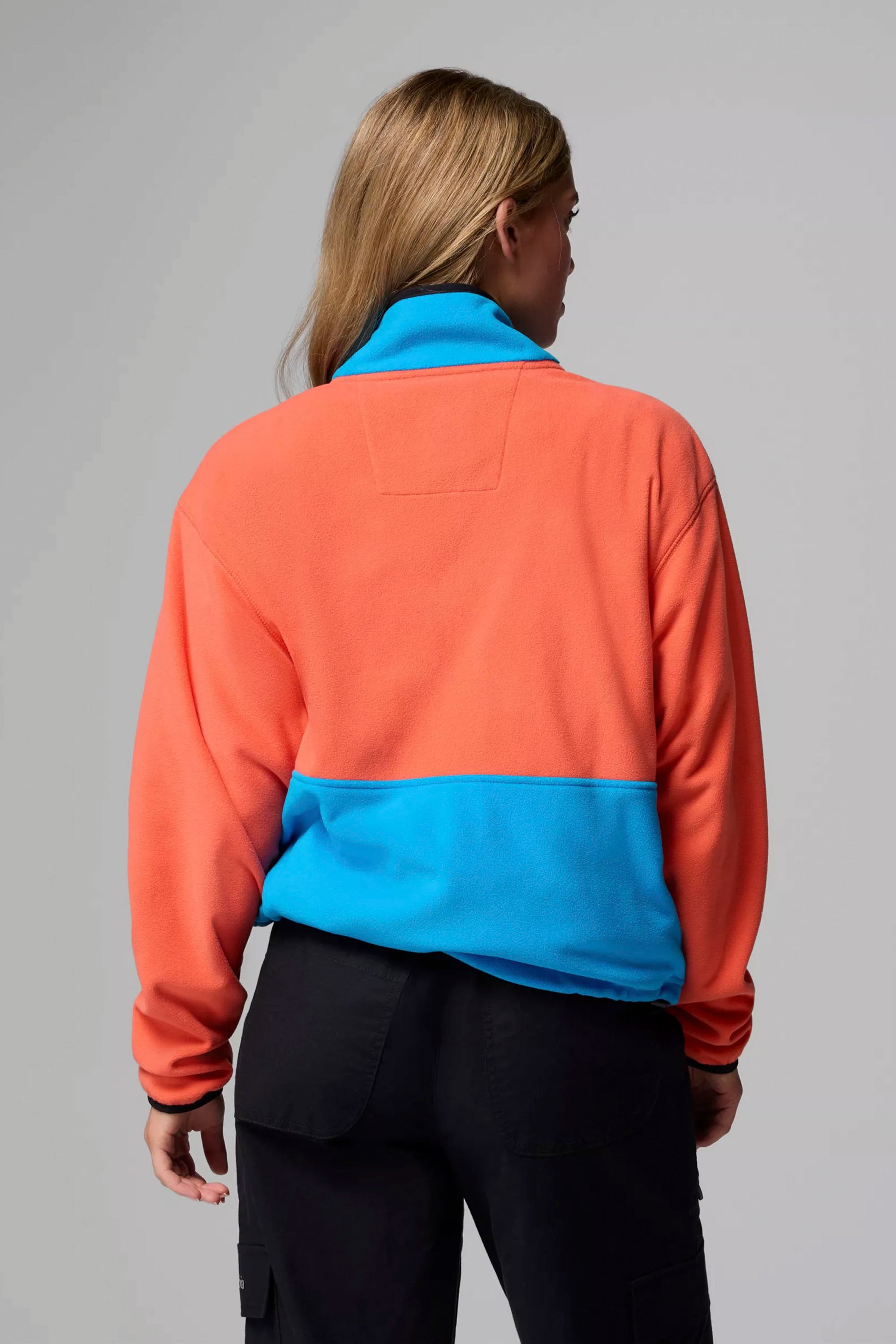 Happylifeshops Columbia women’s fleece jacket in Zing Compass Blue