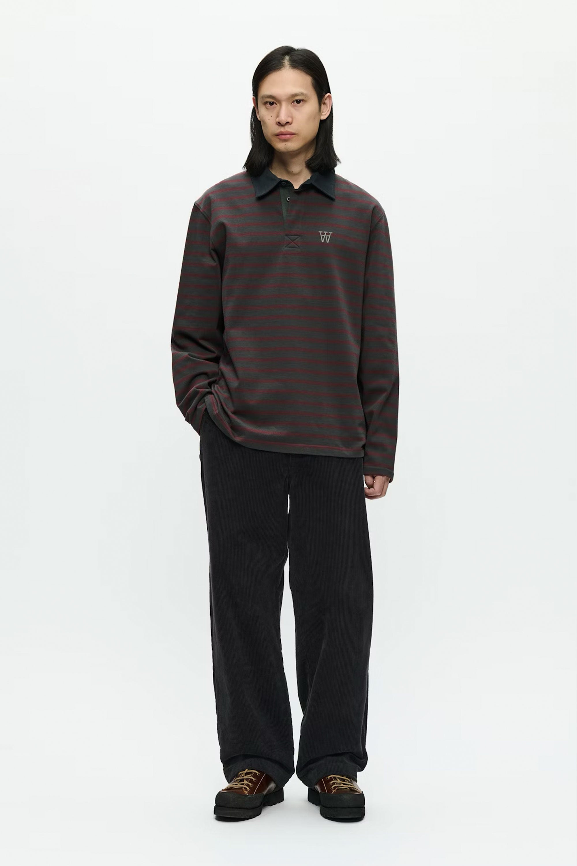 Pukas-Surf-Shop-Wood-Wood-Landon-Shirt-Black-3