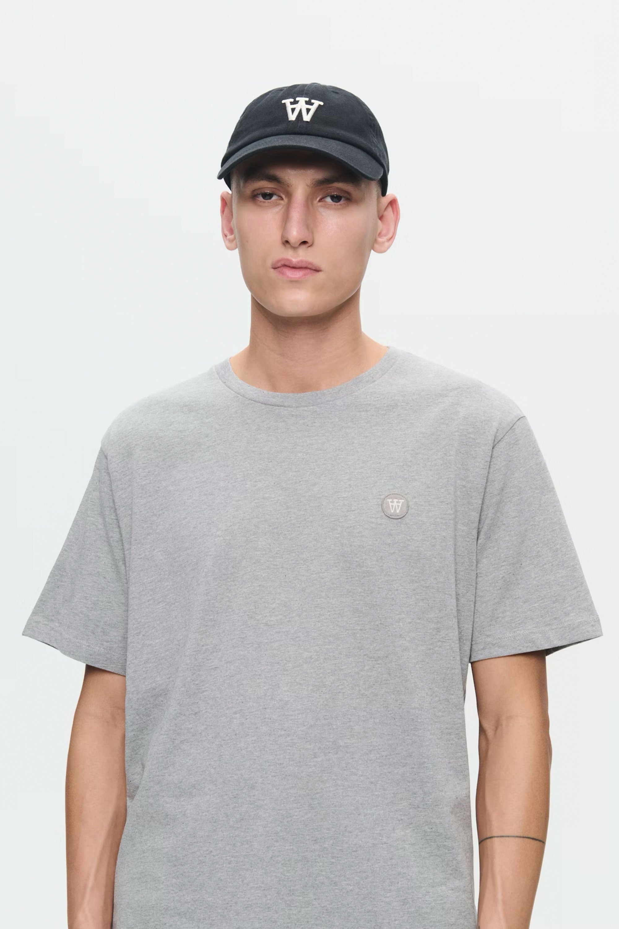 Pukas-Surf-Shop-Wood-Wood-ace-Tee-Gray